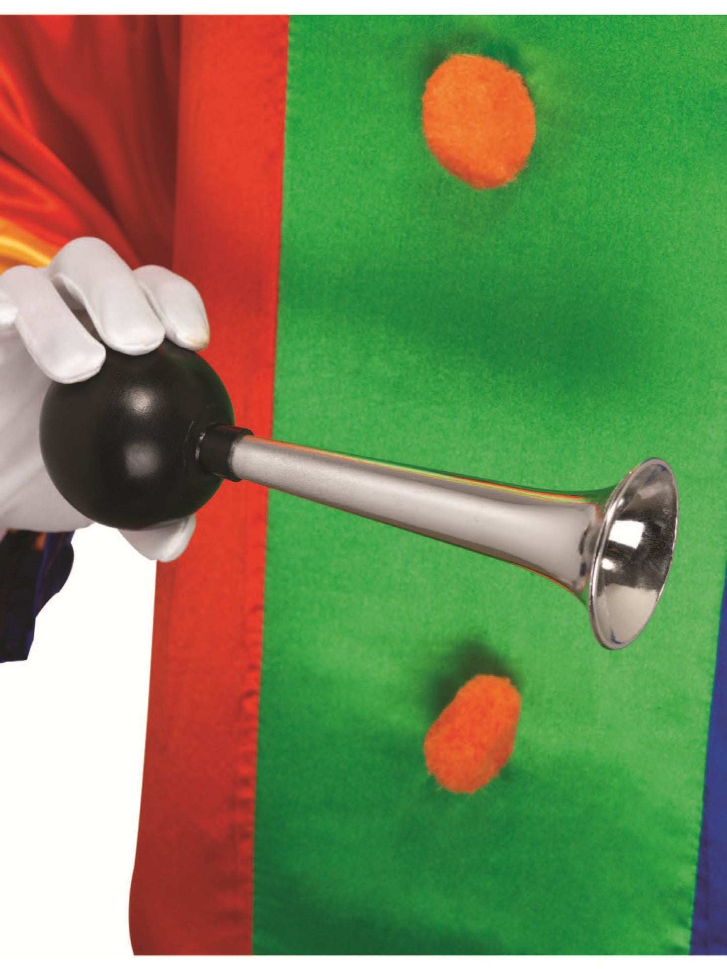 Honk Honk Clown Horn, Silver Wholesale