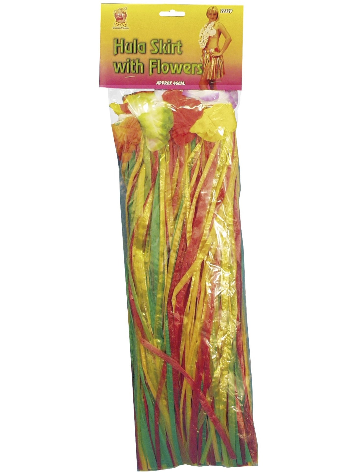 Hawaiian Hula Skirt, Multi-Coloured Wholesale