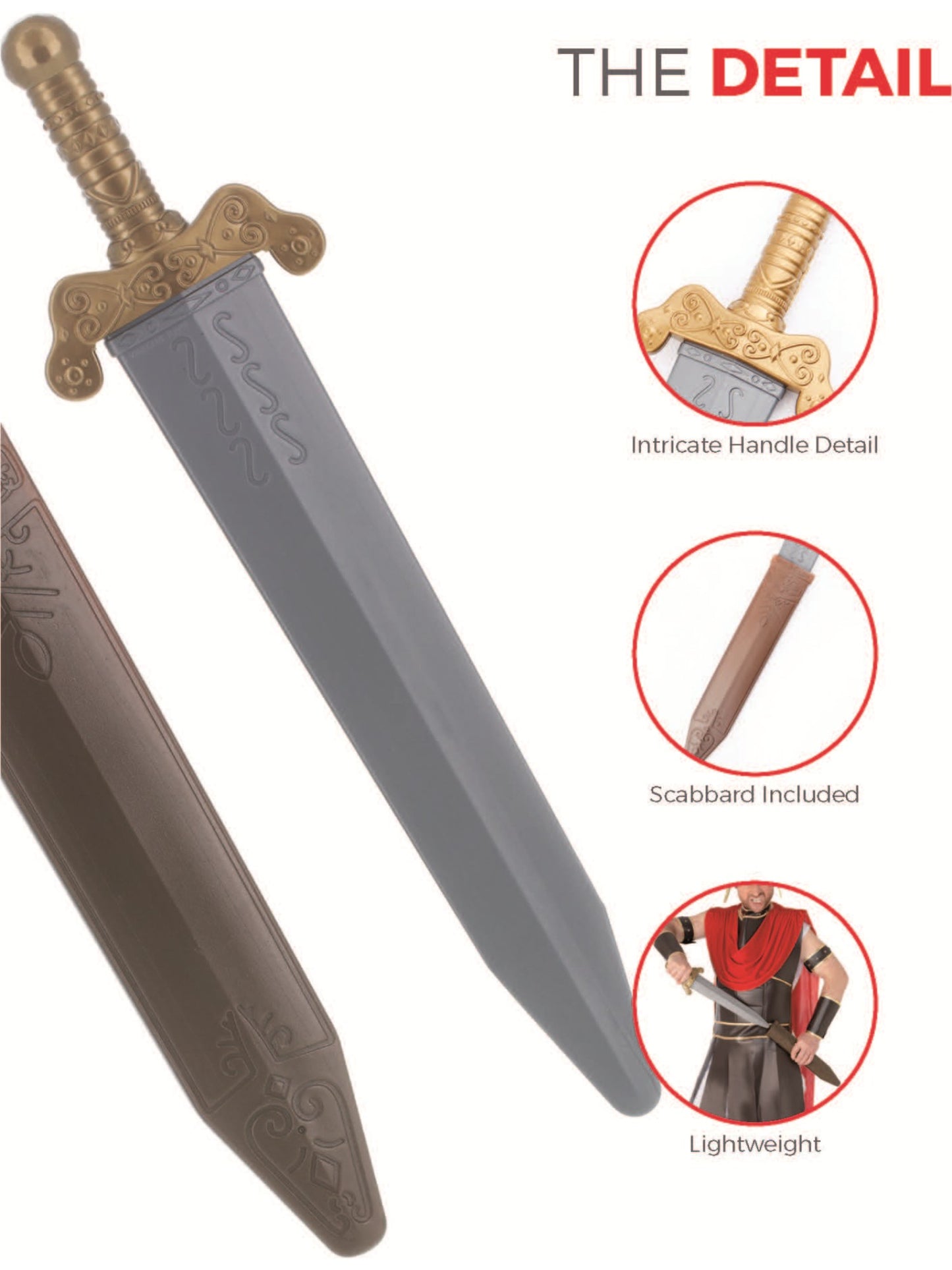 Roman Sword, Grey Wholesale