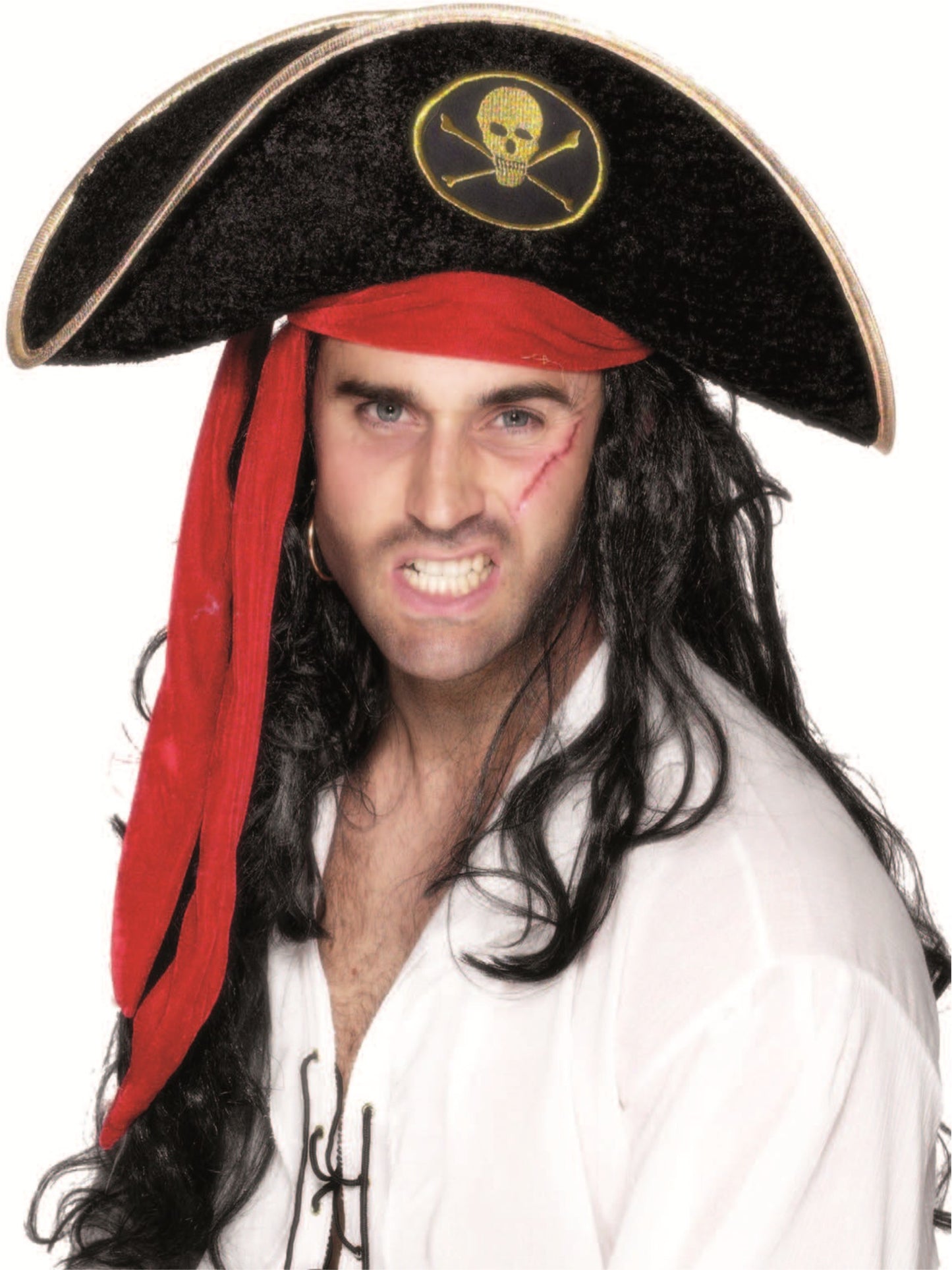 Pirate Hat, Black Wholesale