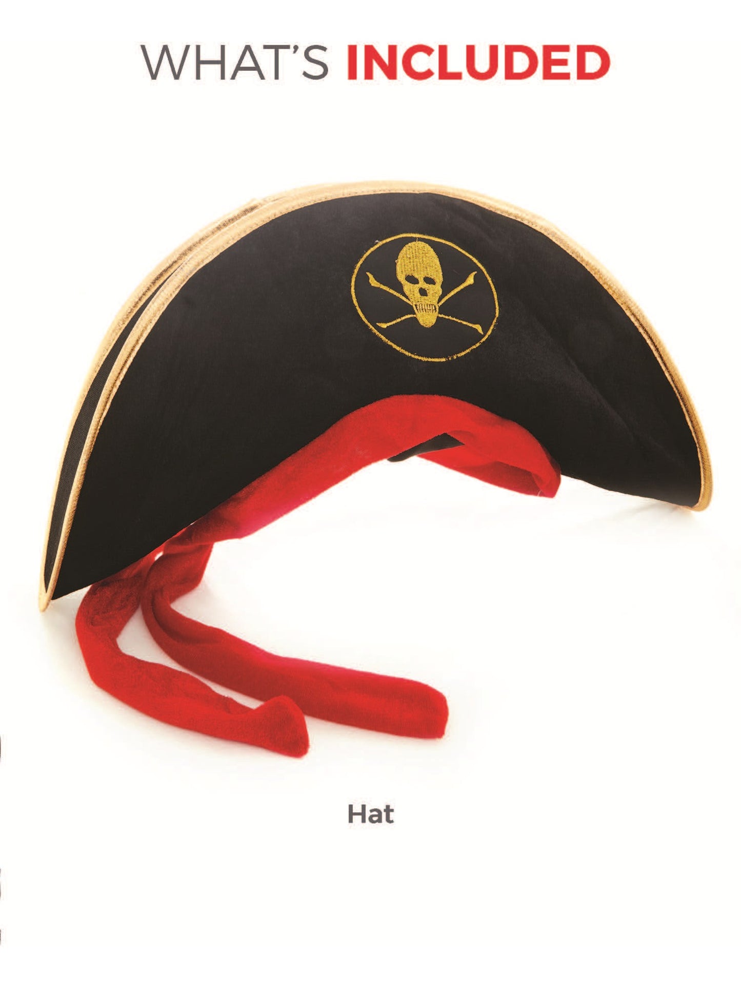 Pirate Hat, Black Wholesale