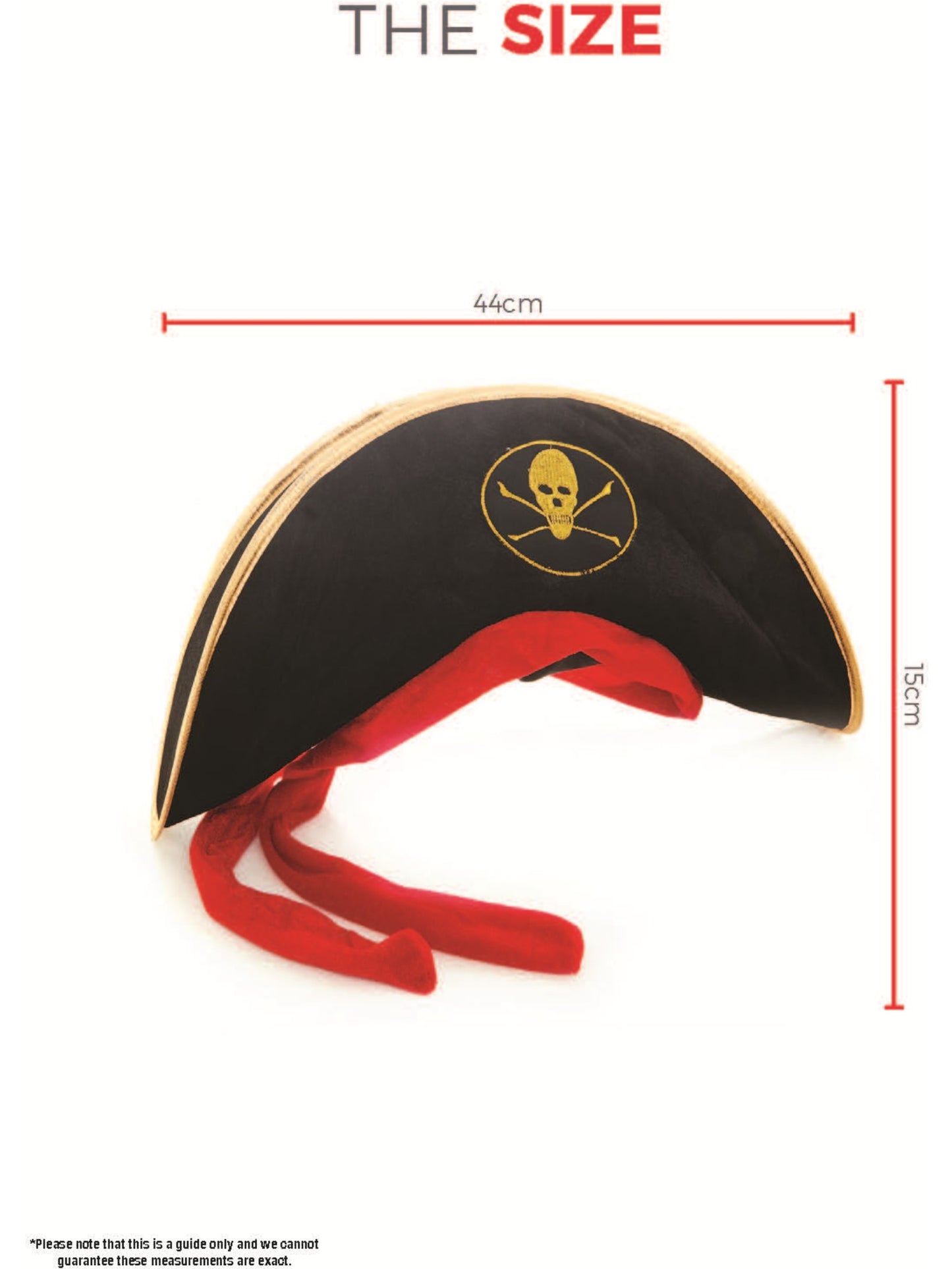 Pirate Hat, Black Wholesale