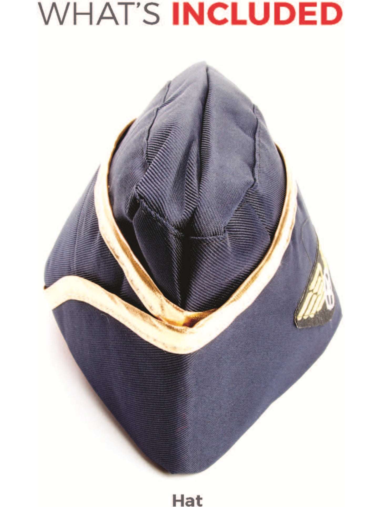 Air Hostess Hat, Blue Wholesale