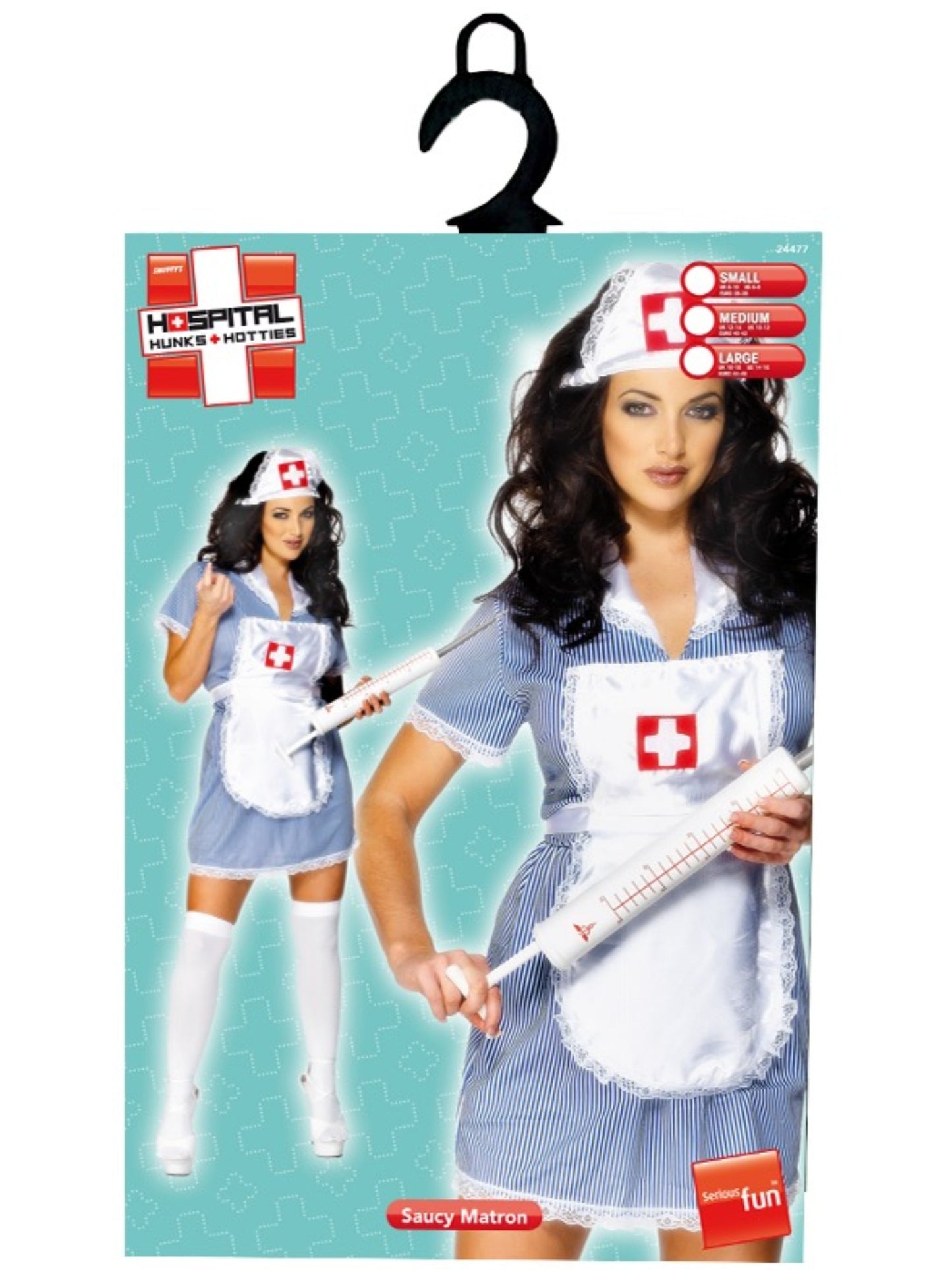 Nurse Naughty Costume, Blue Wholesale