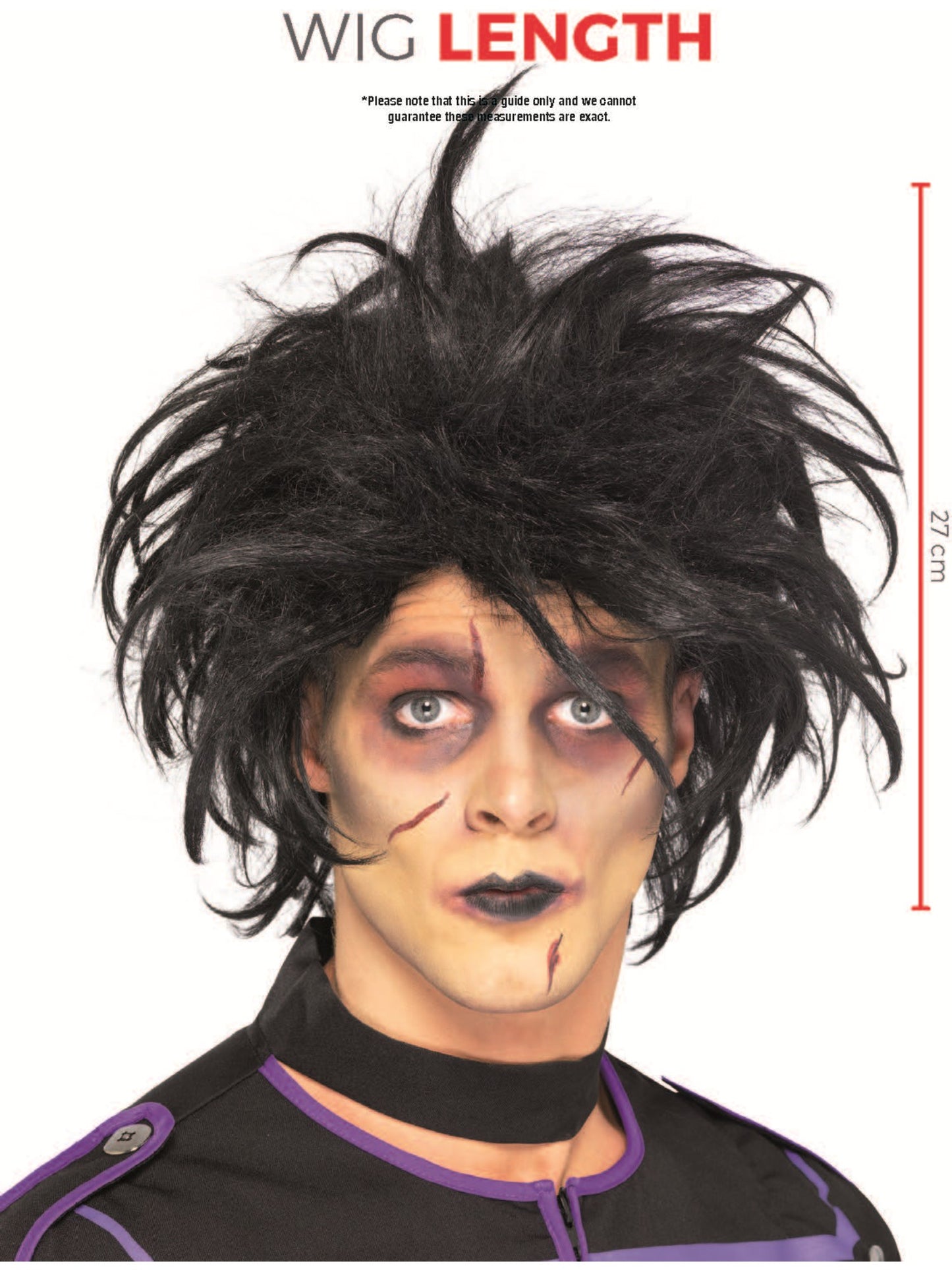 Psycho Wig, Black Wholesale