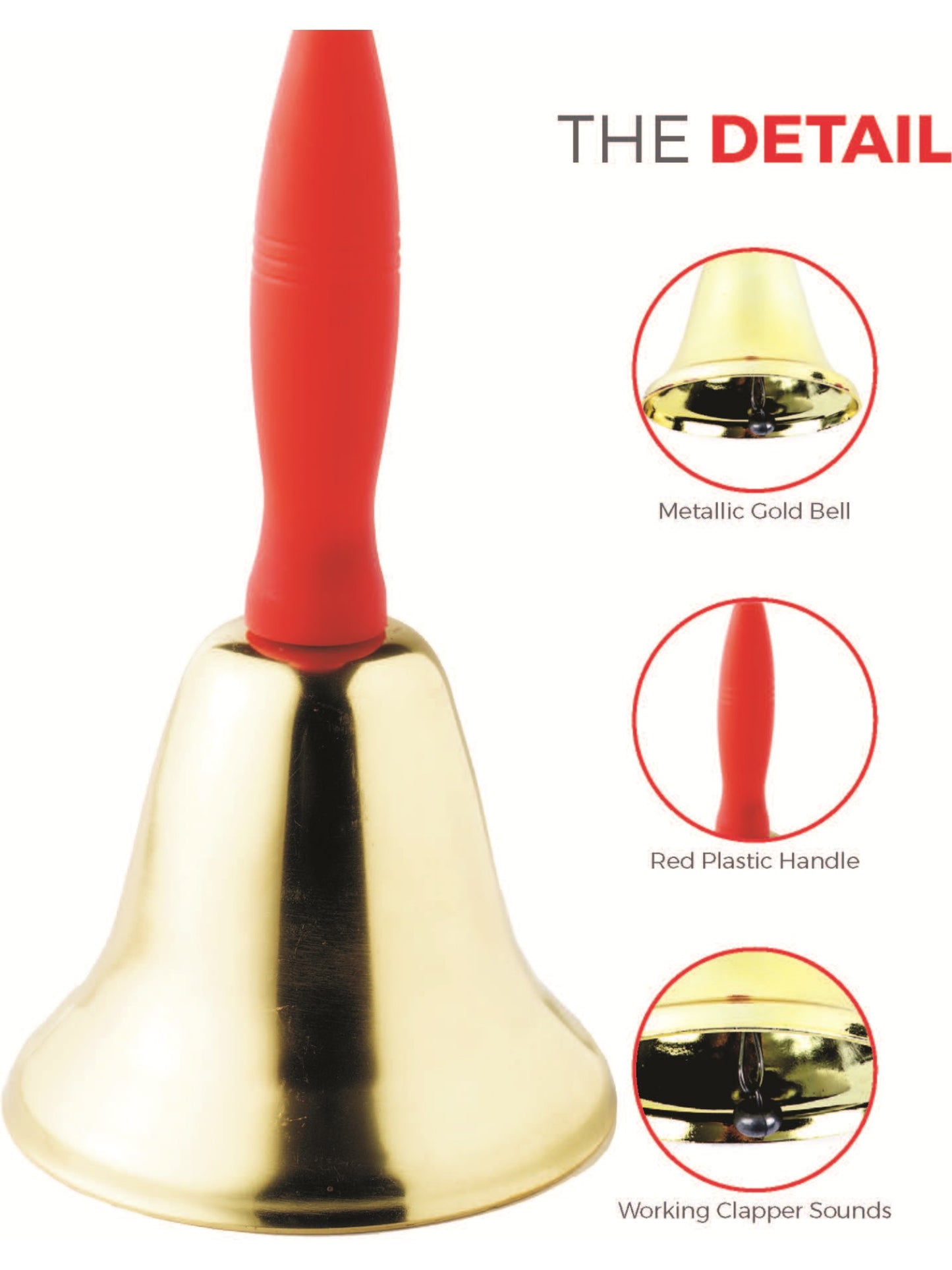 Christmas Bell, Gold Wholesale