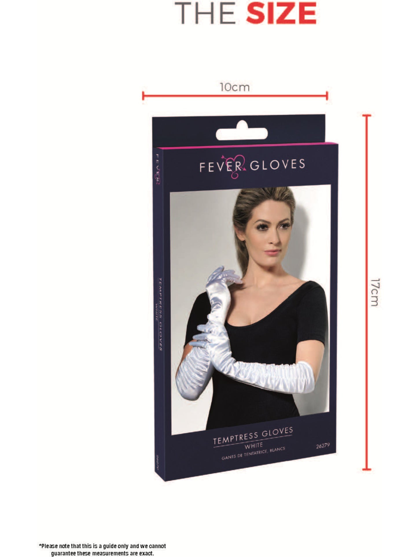 Temptress Gloves, White Wholesale
