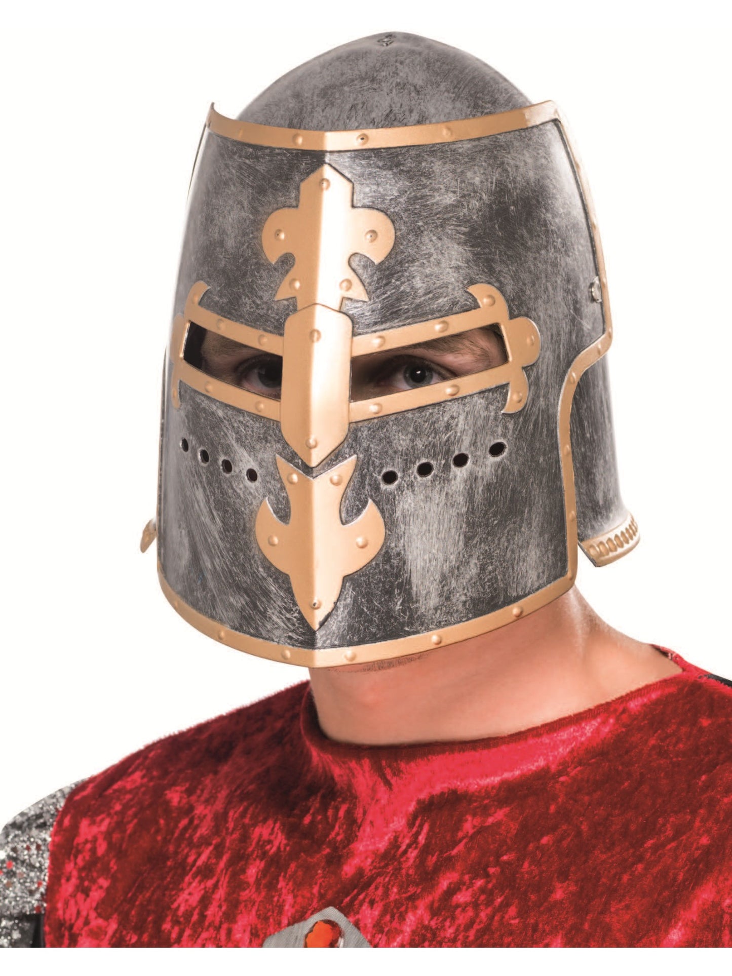 Medieval Crusader Helmet, Silver Wholesale