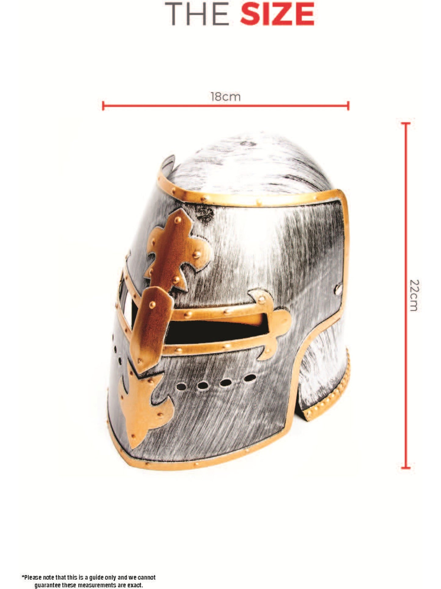 Medieval Crusader Helmet, Silver Wholesale