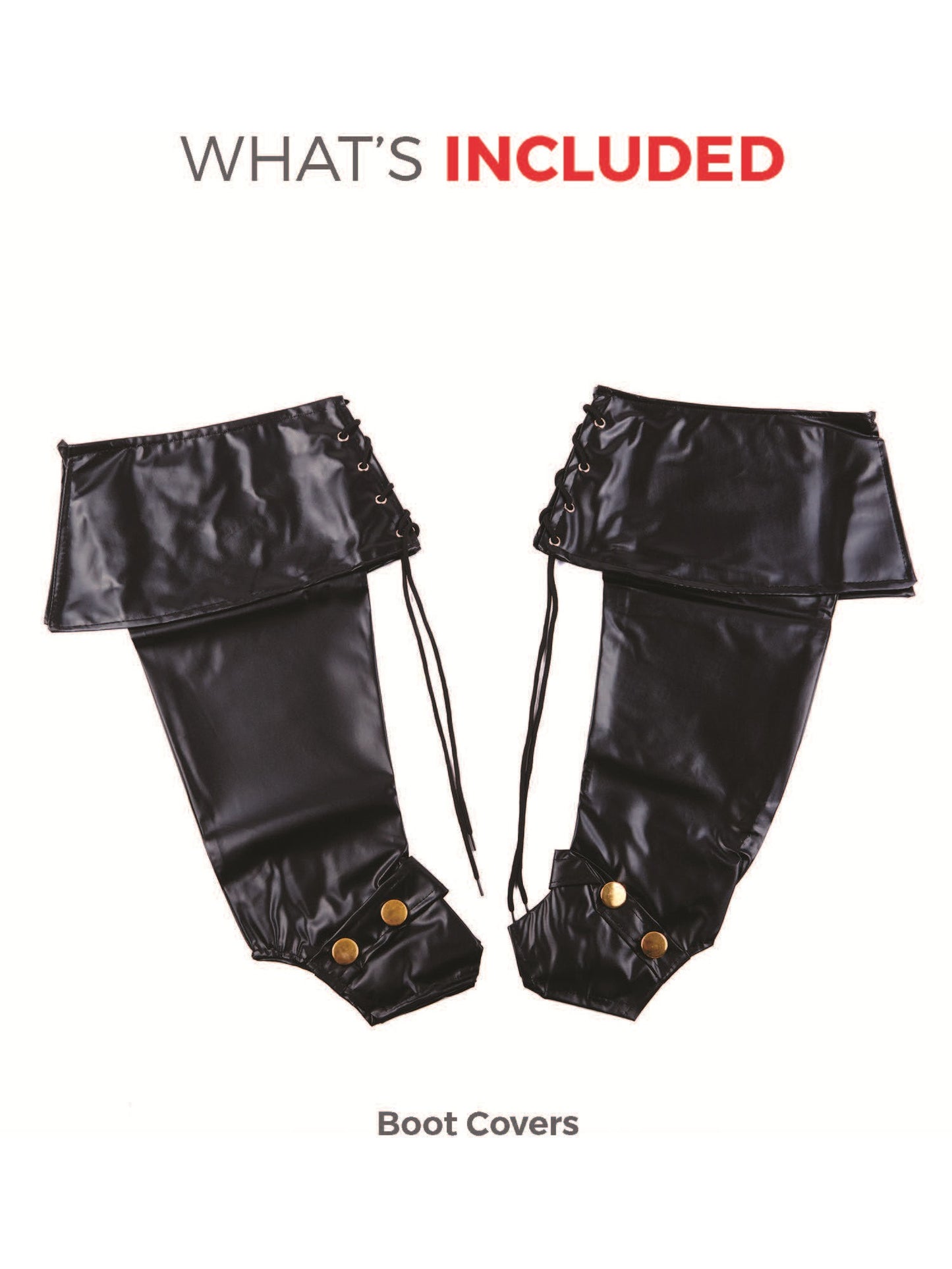 Pirate Bootcovers, Black Wholesale