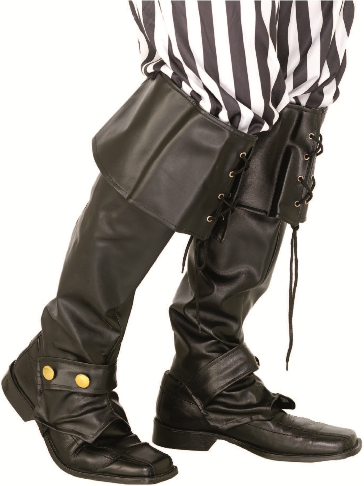 Pirate Bootcovers, Black Wholesale