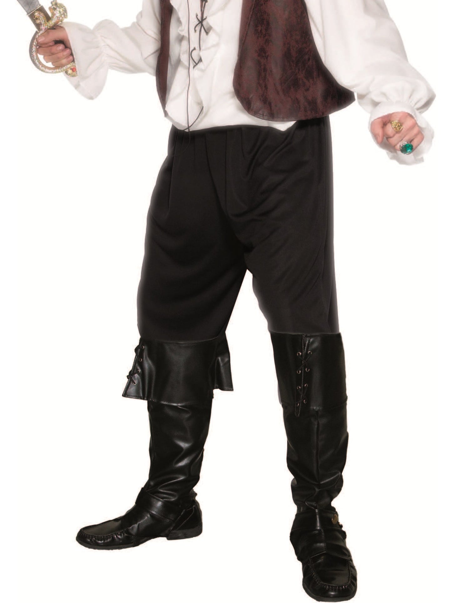Pirate Bootcovers, Black Wholesale