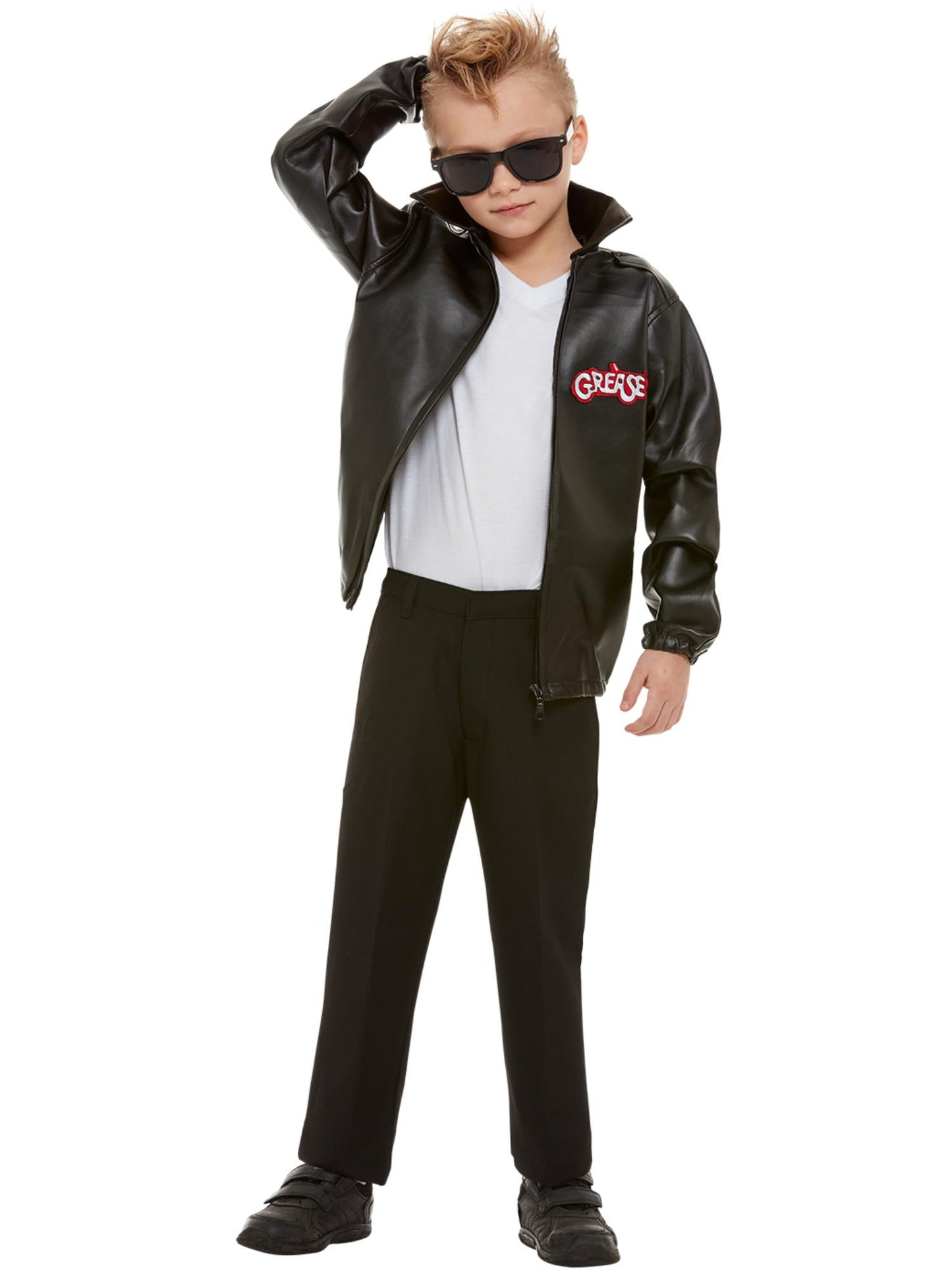 Grease Kids T-Birds Jacket, Black Wholesale