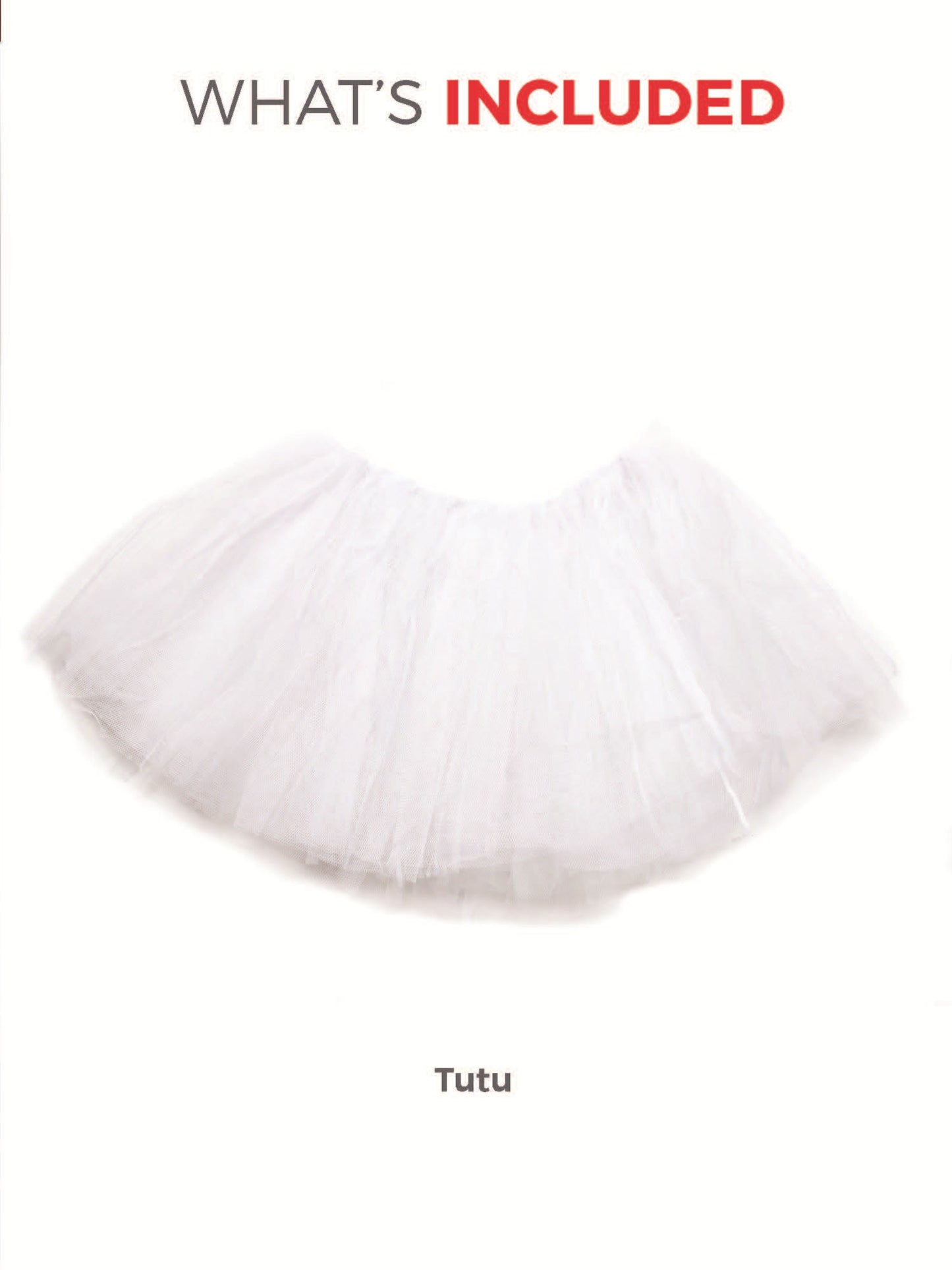 Tutu Underskirt, White Wholesale
