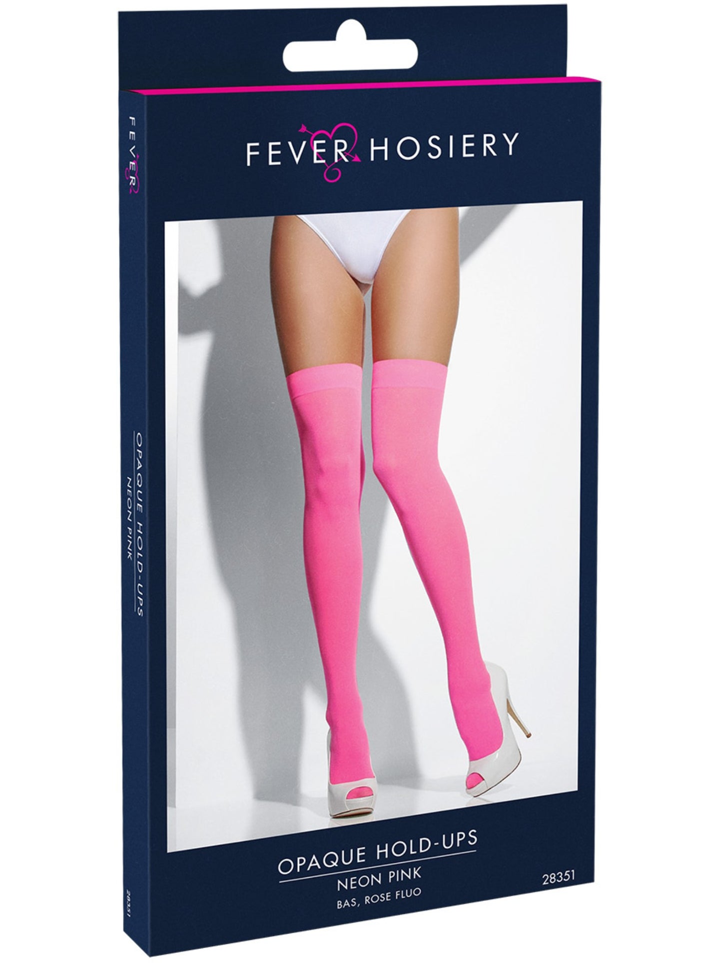 Opaque Hold-Ups, Neon Pink Wholesale