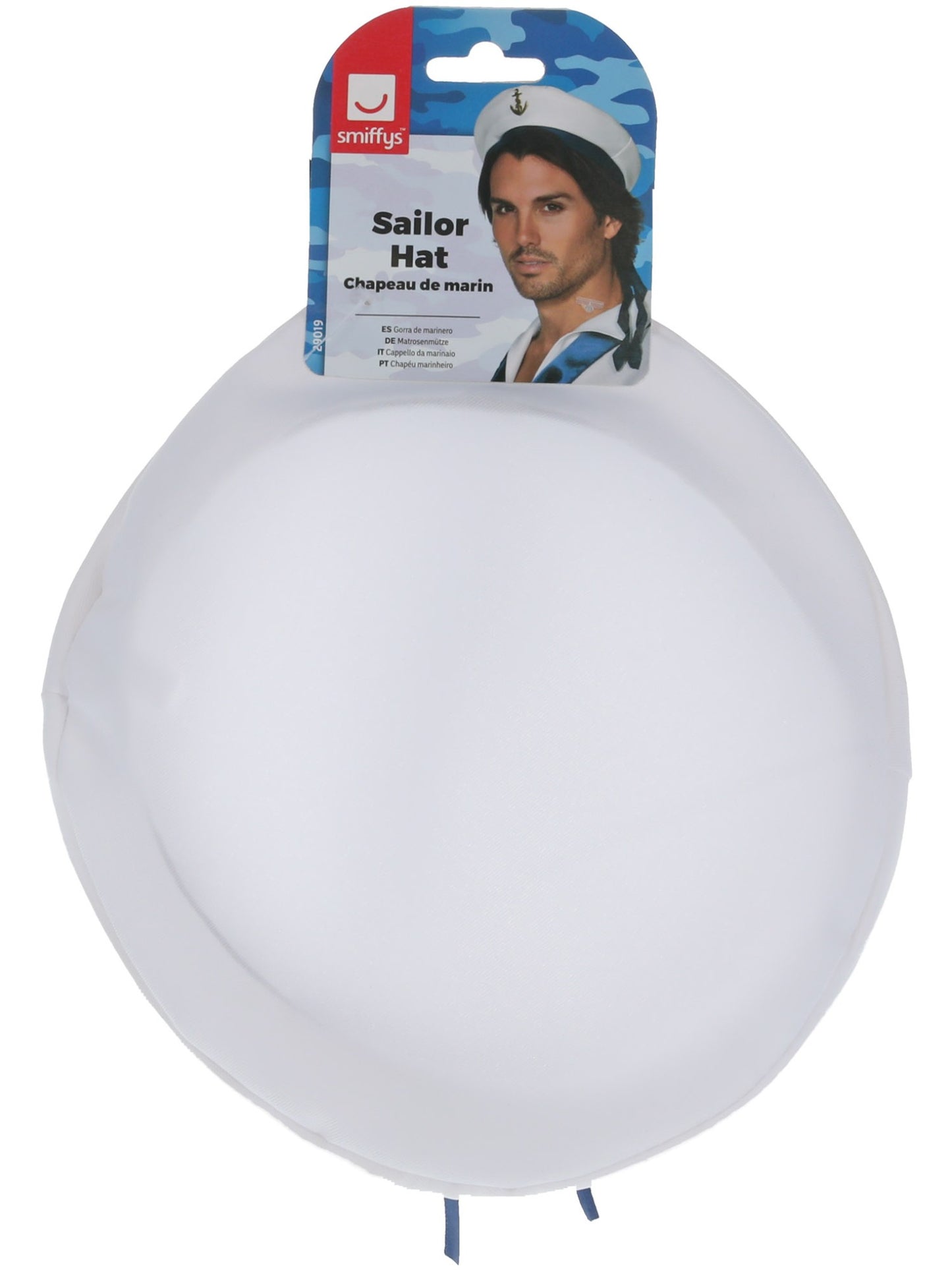 Sailor Hat, White Wholesale