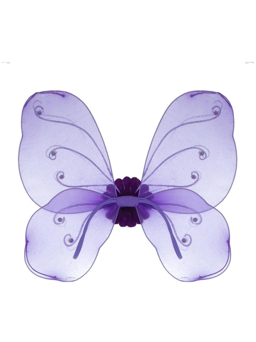 Butterfly Wings & Wand, Purple Wholesale