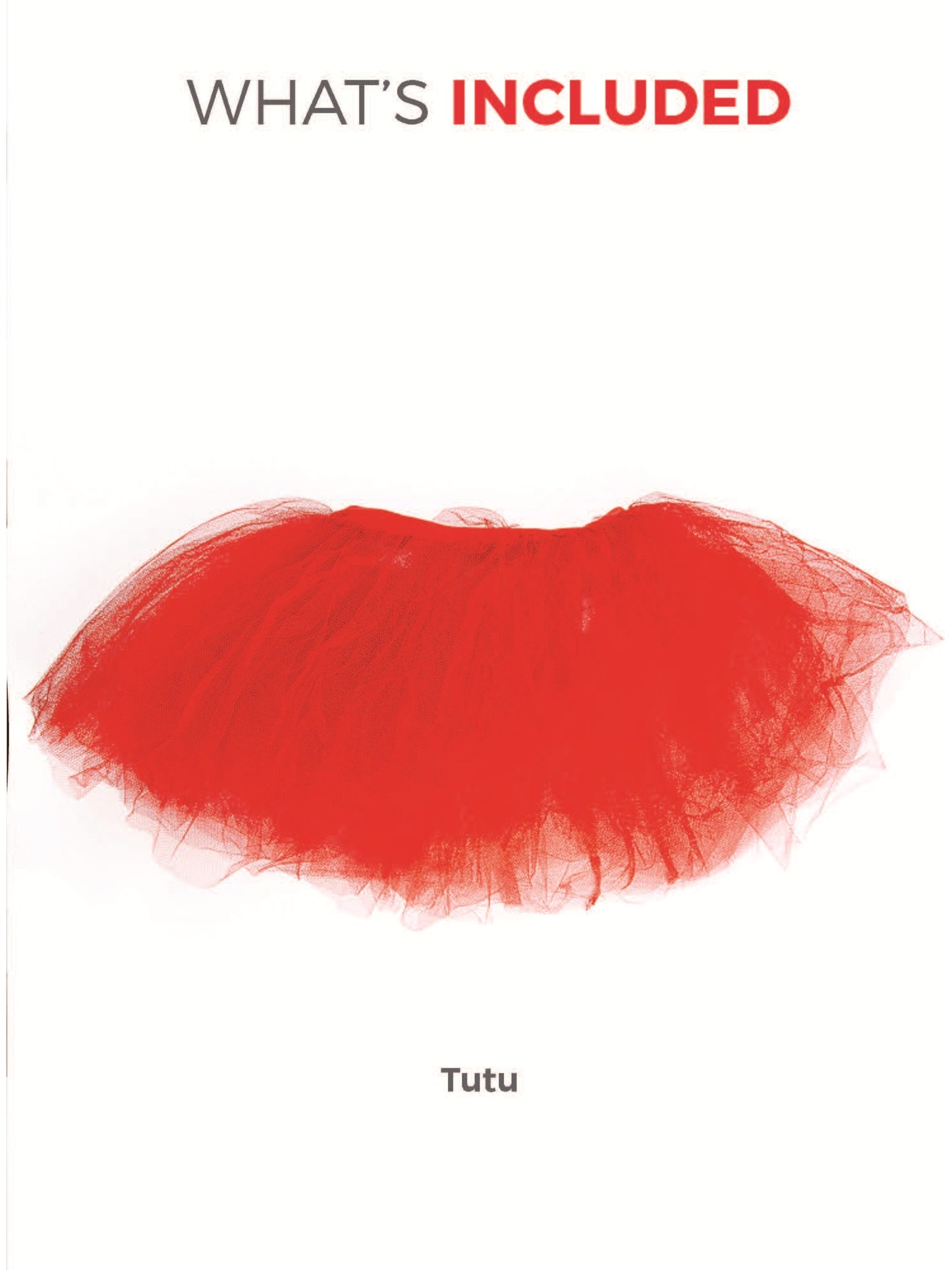 Tutu Underskirt, Red Wholesale
