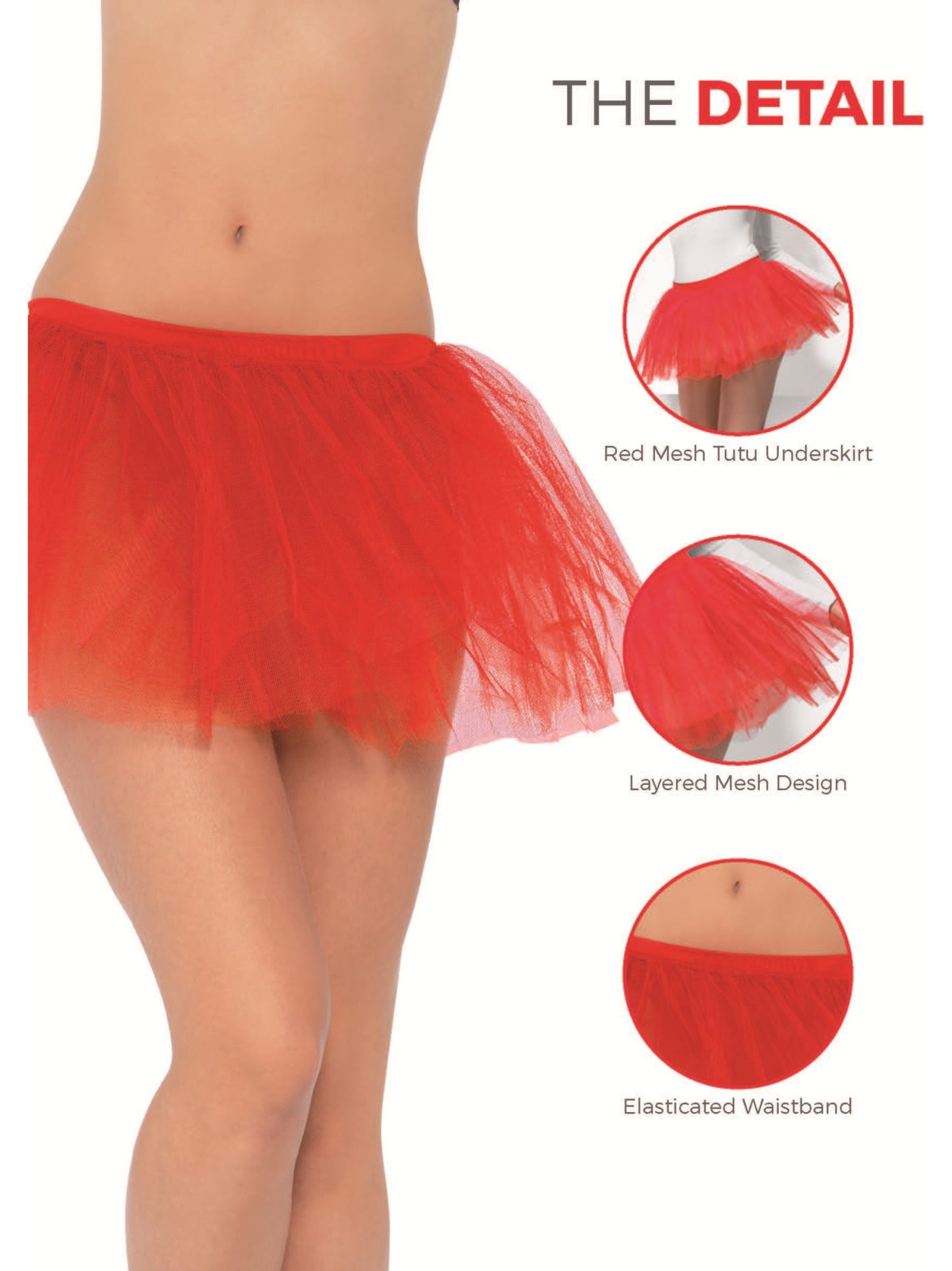Tutu Underskirt, Red Wholesale