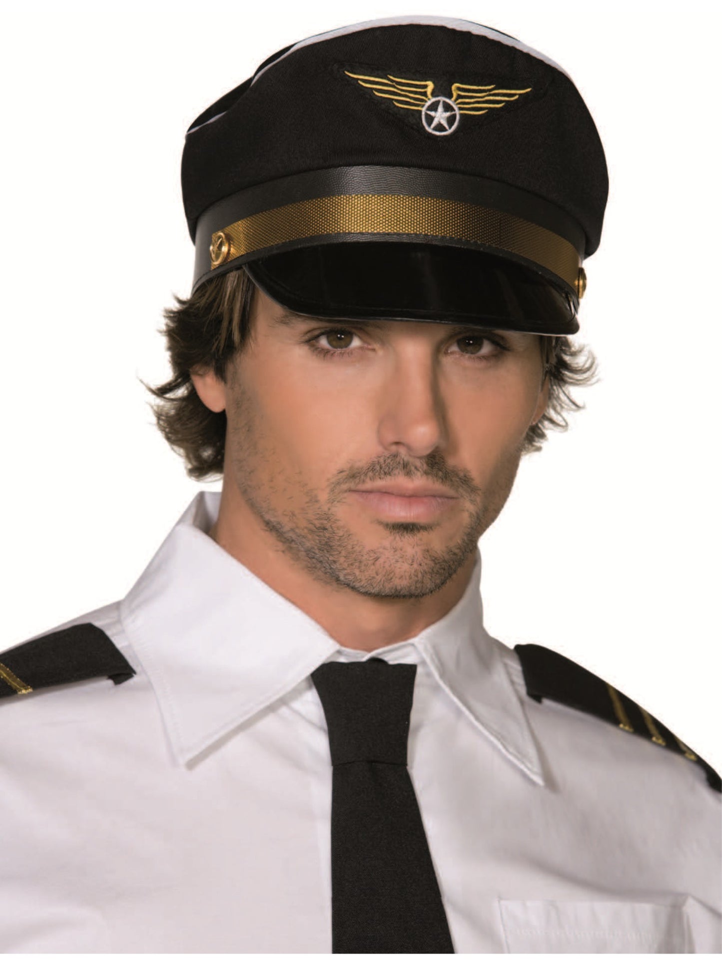 Pilots Cap, Black Wholesale