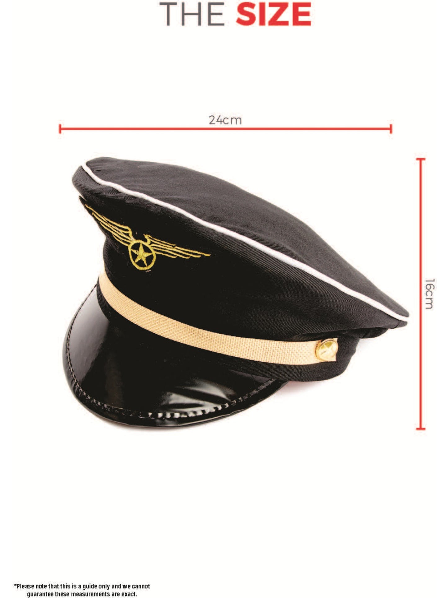 Pilots Cap, Black Wholesale