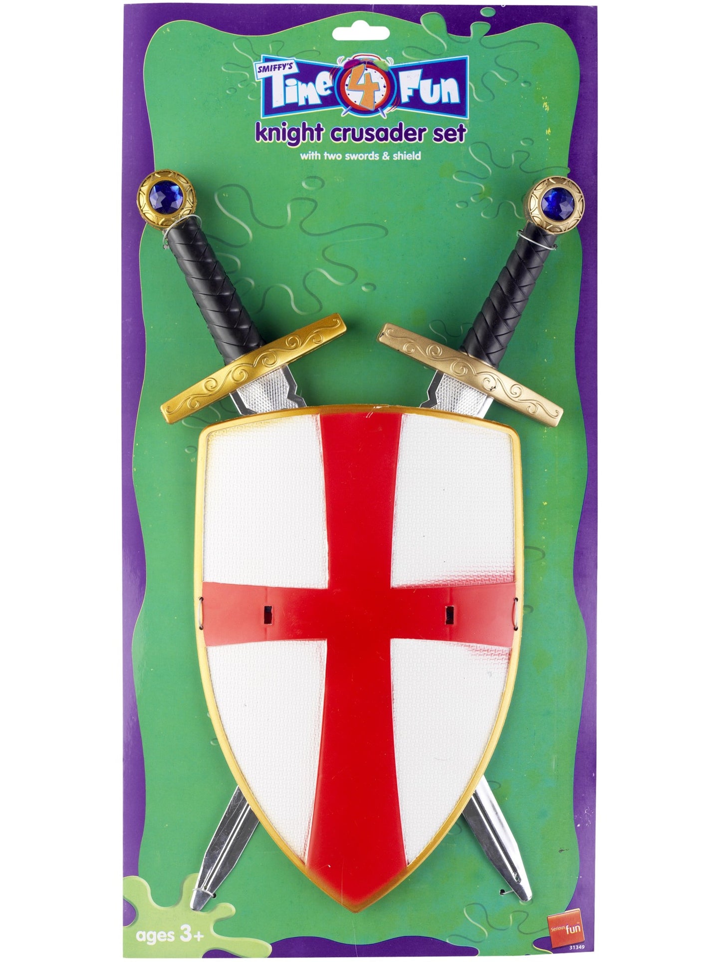 Knight Crusader Set, White Wholesale
