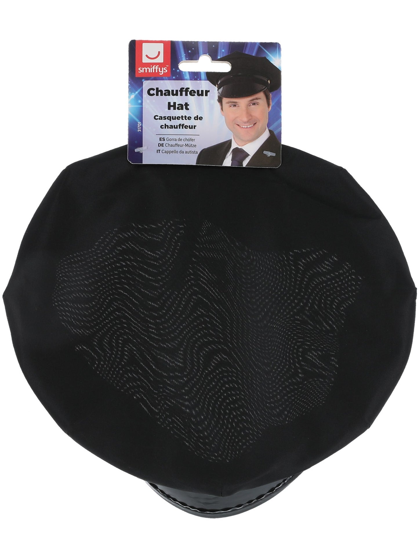 Chauffeur Hat, Black Wholesale