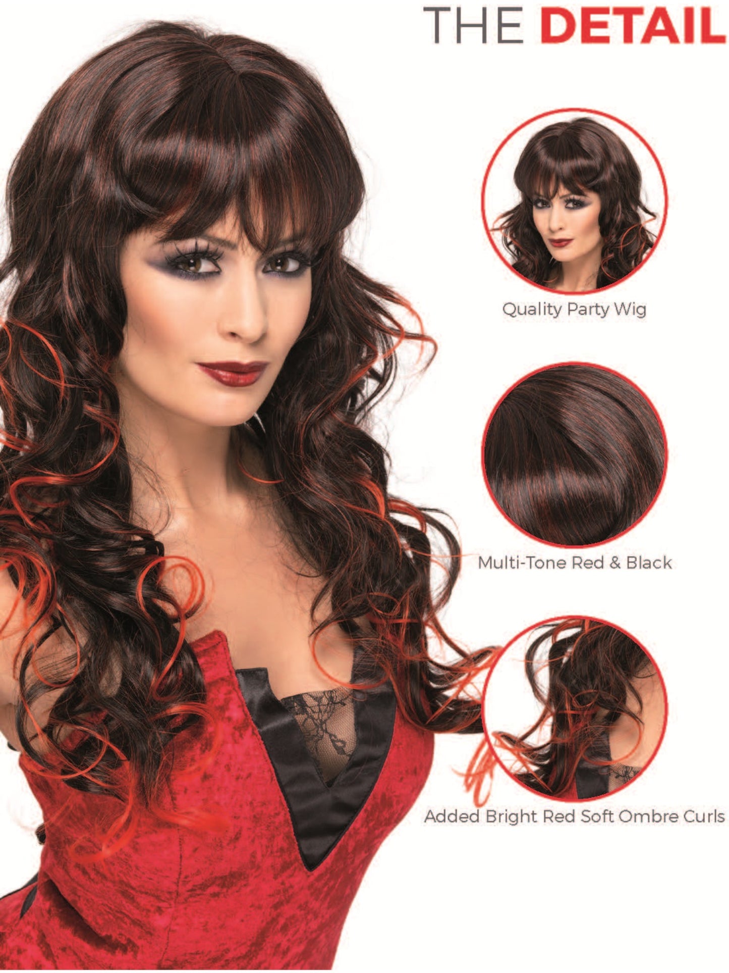 Vixen Wig, Brown Wholesale