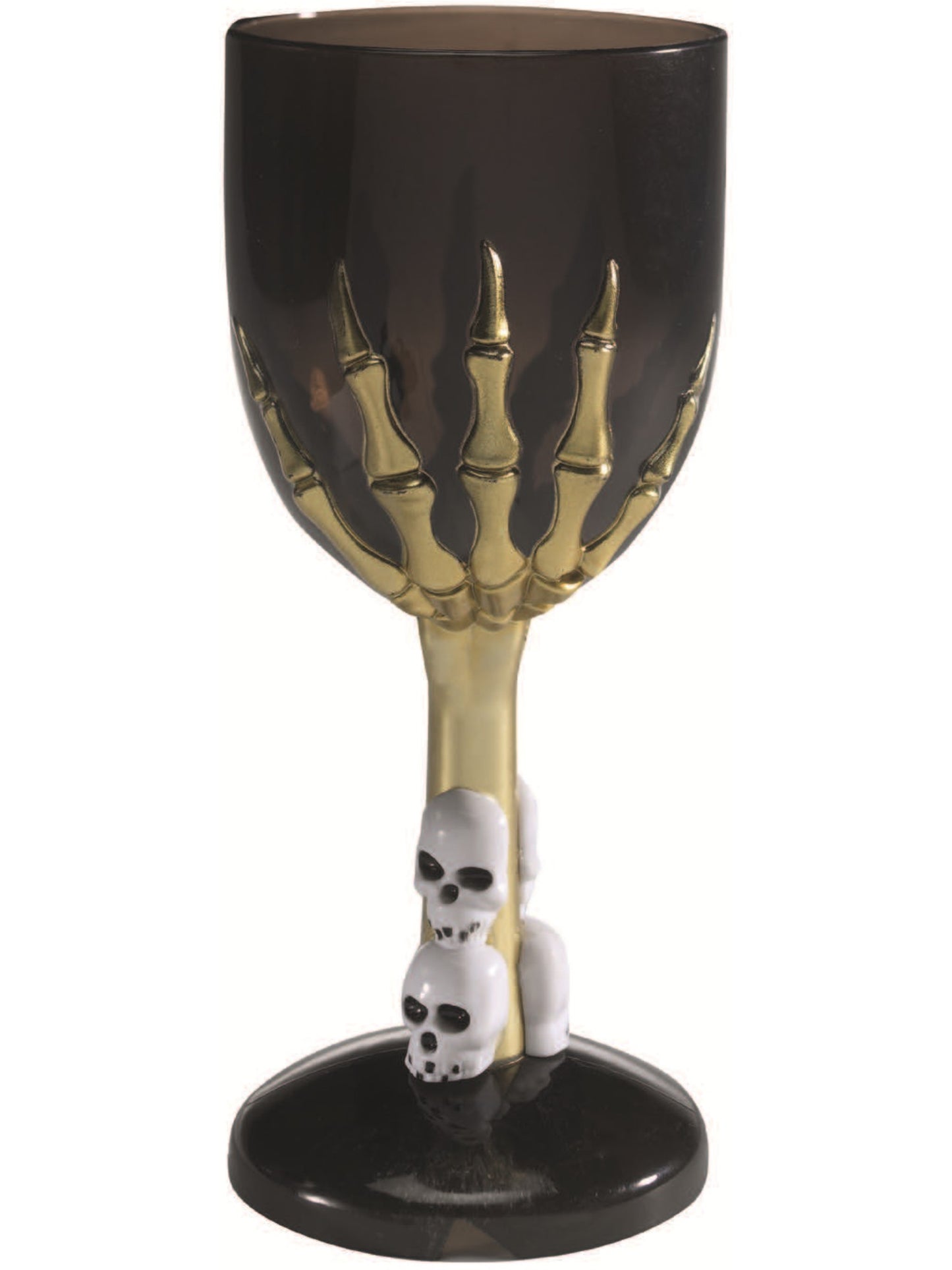 Gothic Wine Glass, Black Wholesale