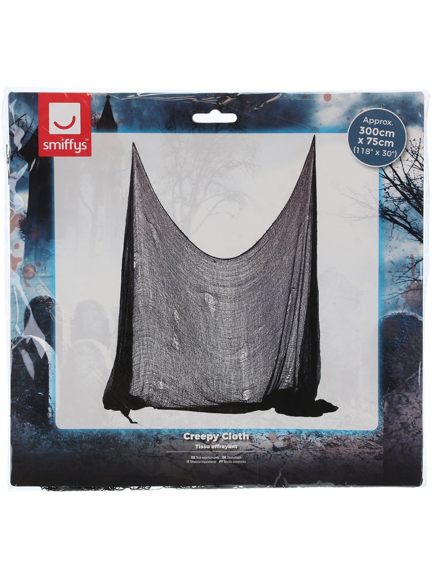 Creepy Cloth, Black Wholesale