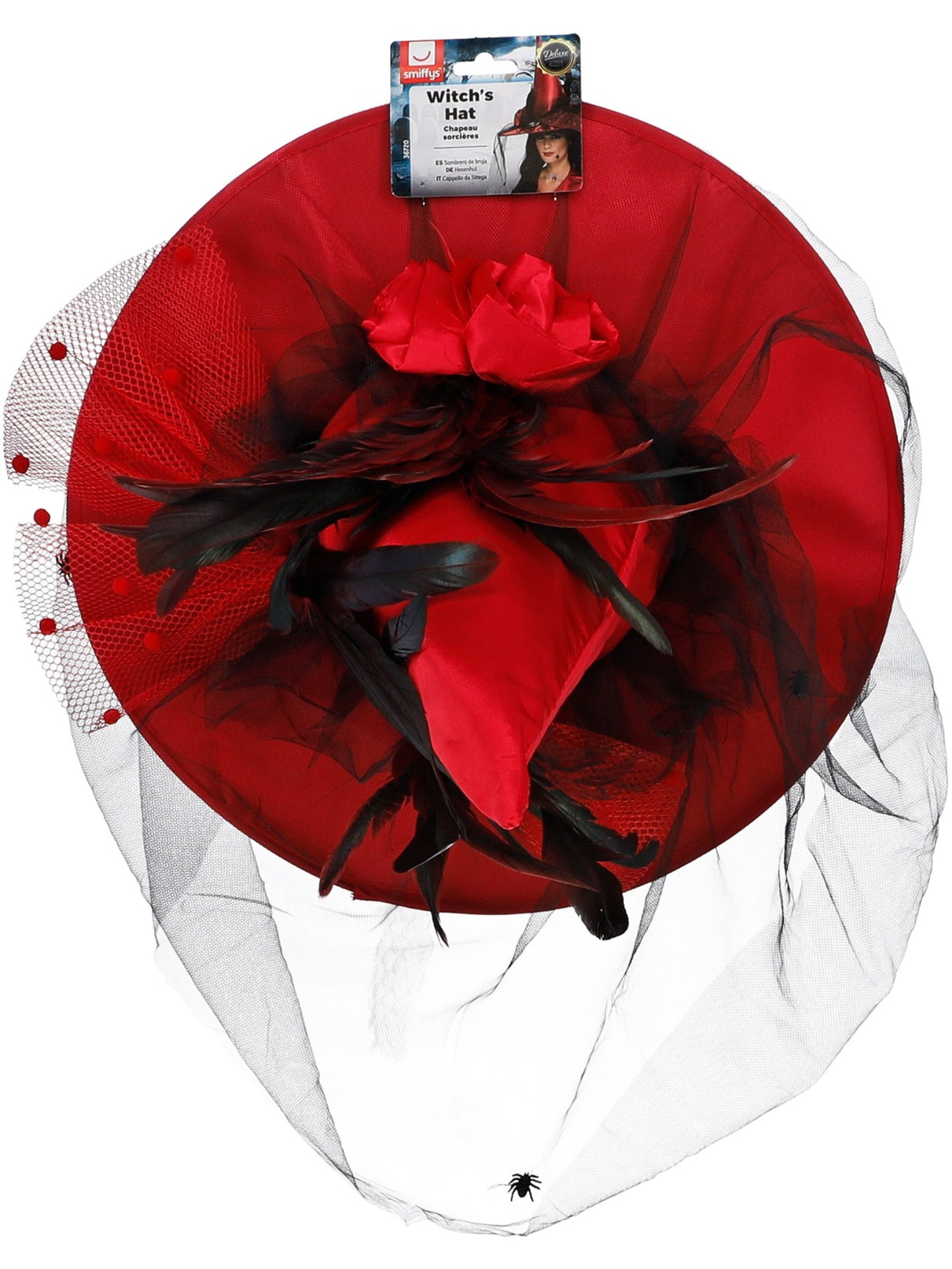 Witch Hat, Deep Red Wholesale