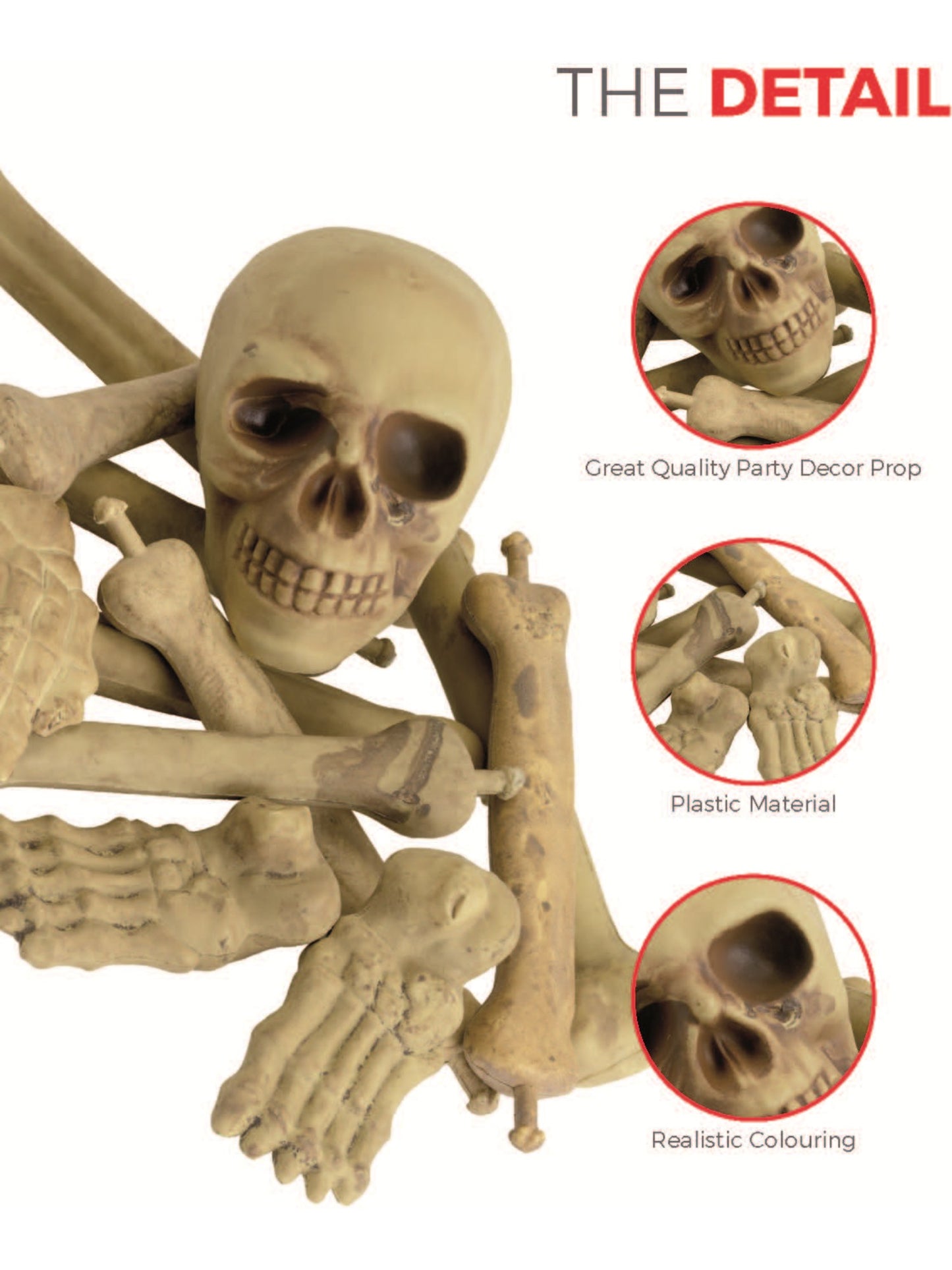 Bag of Bones & Skull, Natural Wholesale