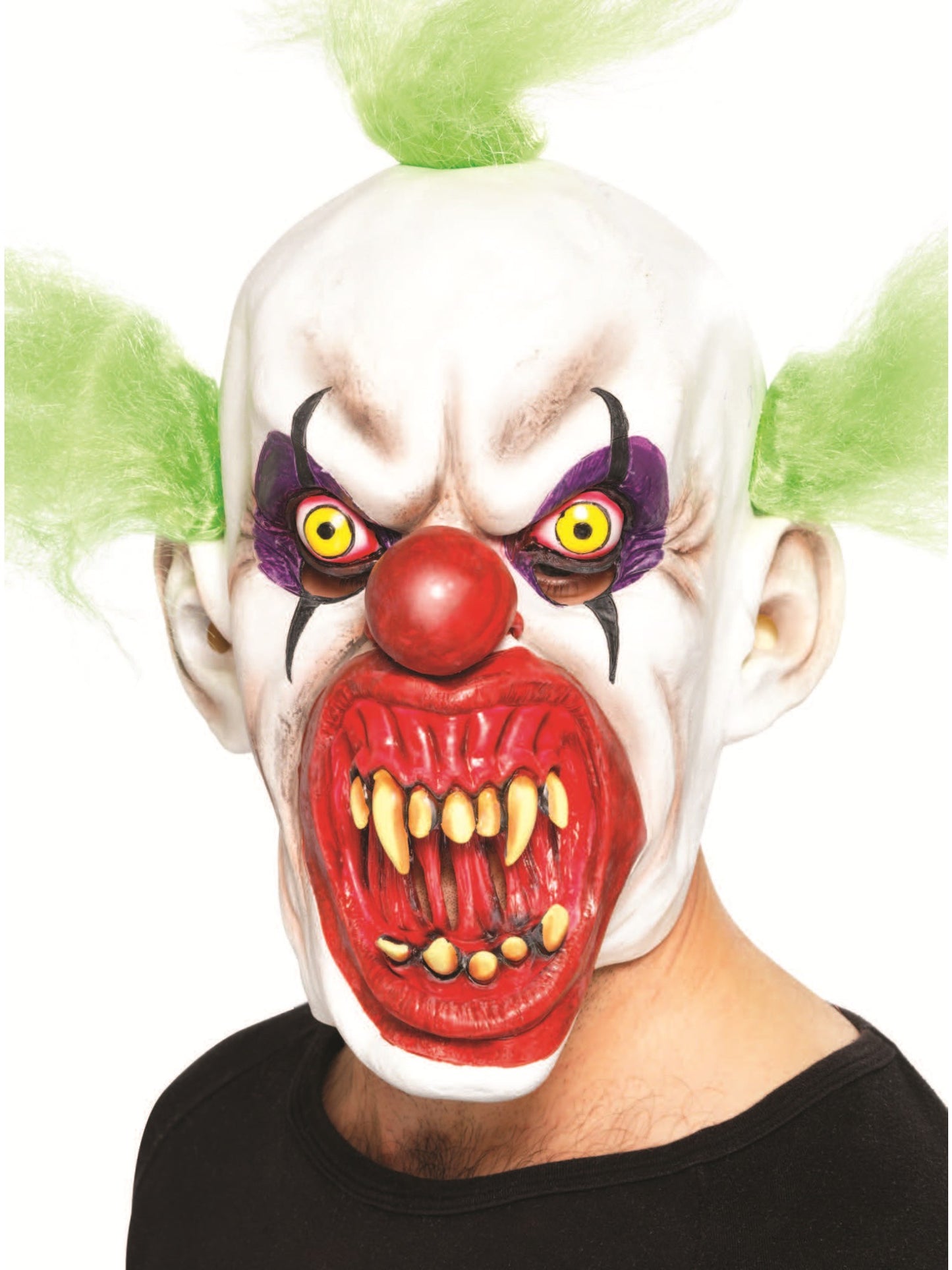 Sinister Clown Mask, White Wholesale