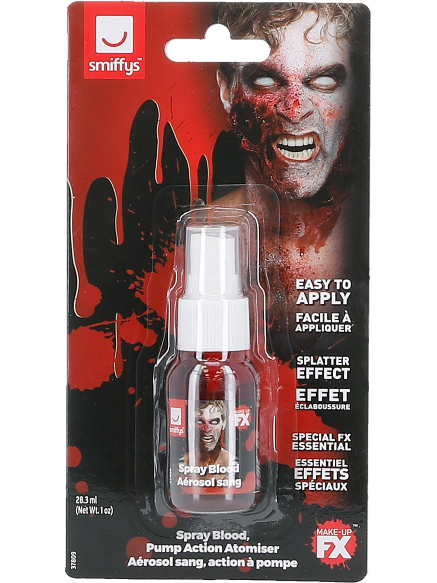 Smiffys Make-Up FX, Spray Blood, Red Wholesale