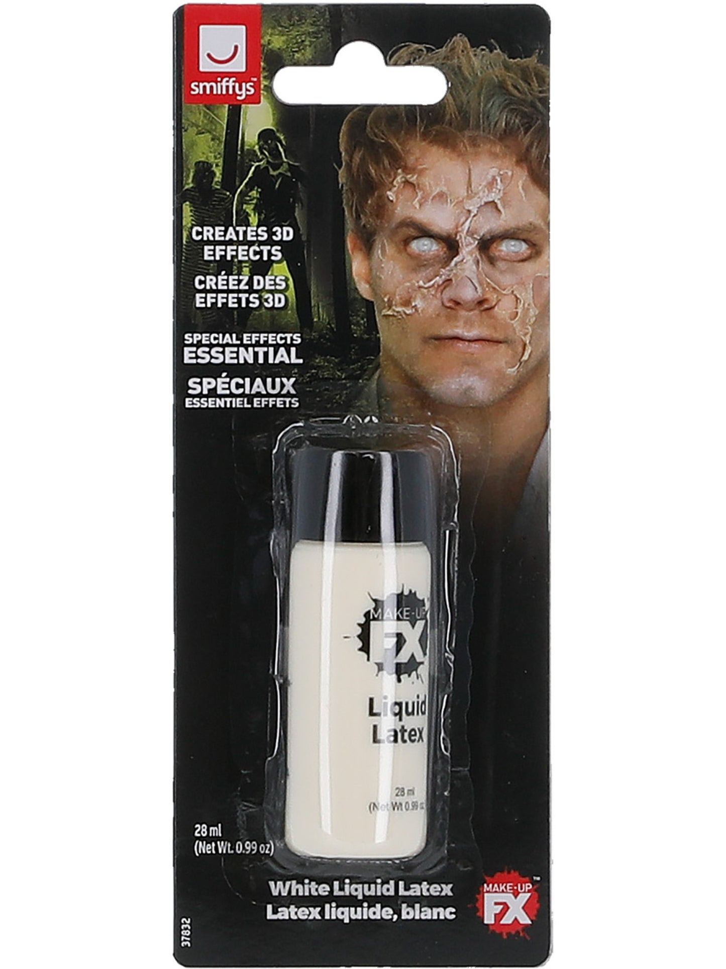 Smiffys Make-Up FX, Liquid Latex, 1 oz, White Wholesale