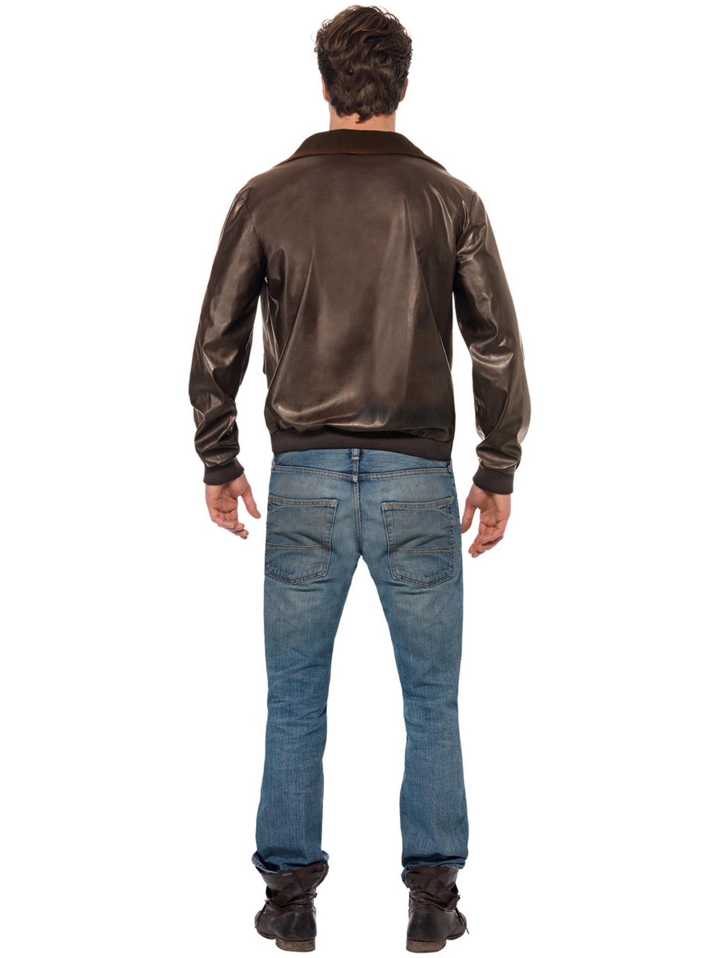 Top Gun Bomber Jacket, Brown Wholesale