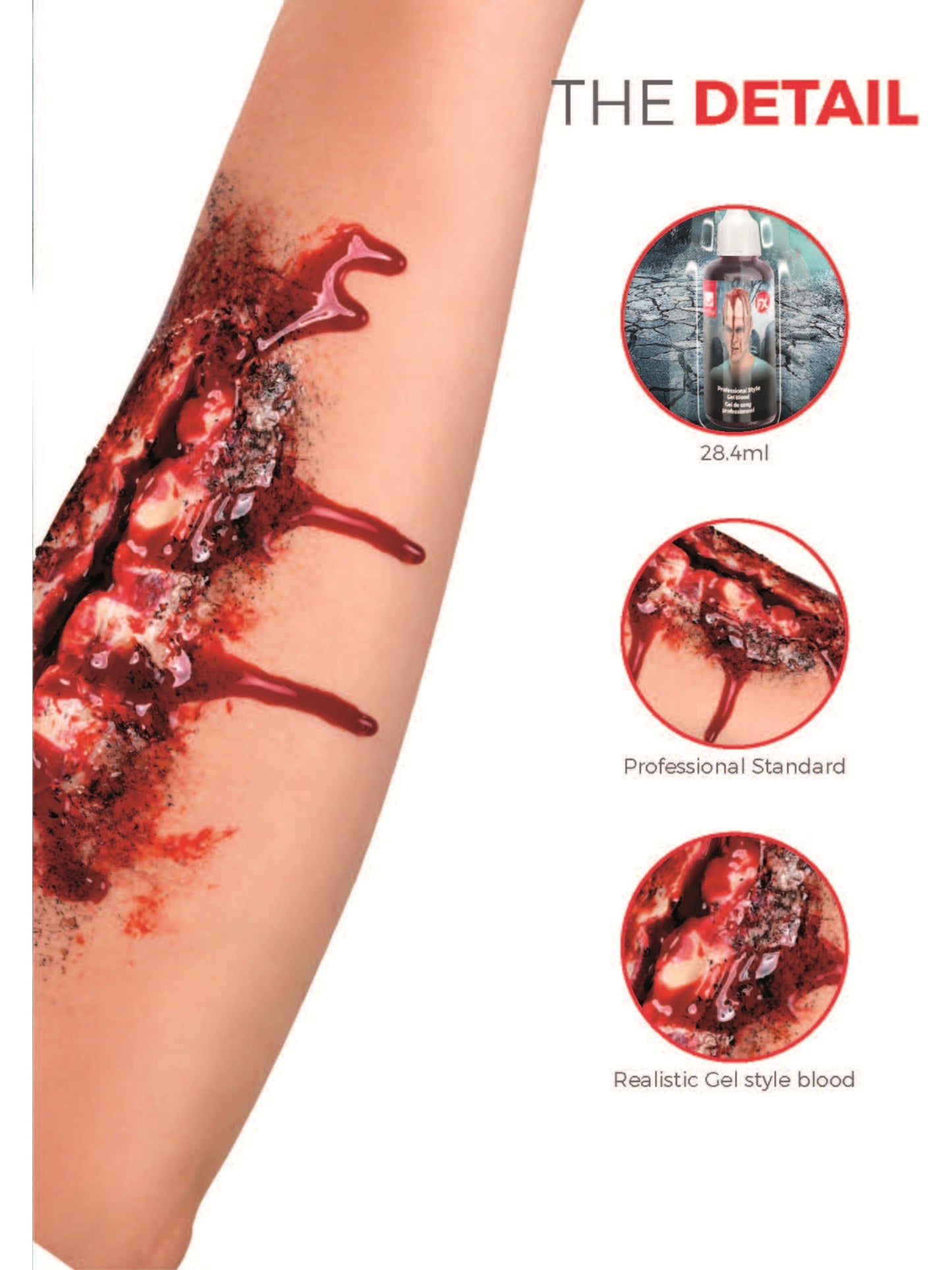 Smiffys Make-Up FX, Red Wholesale