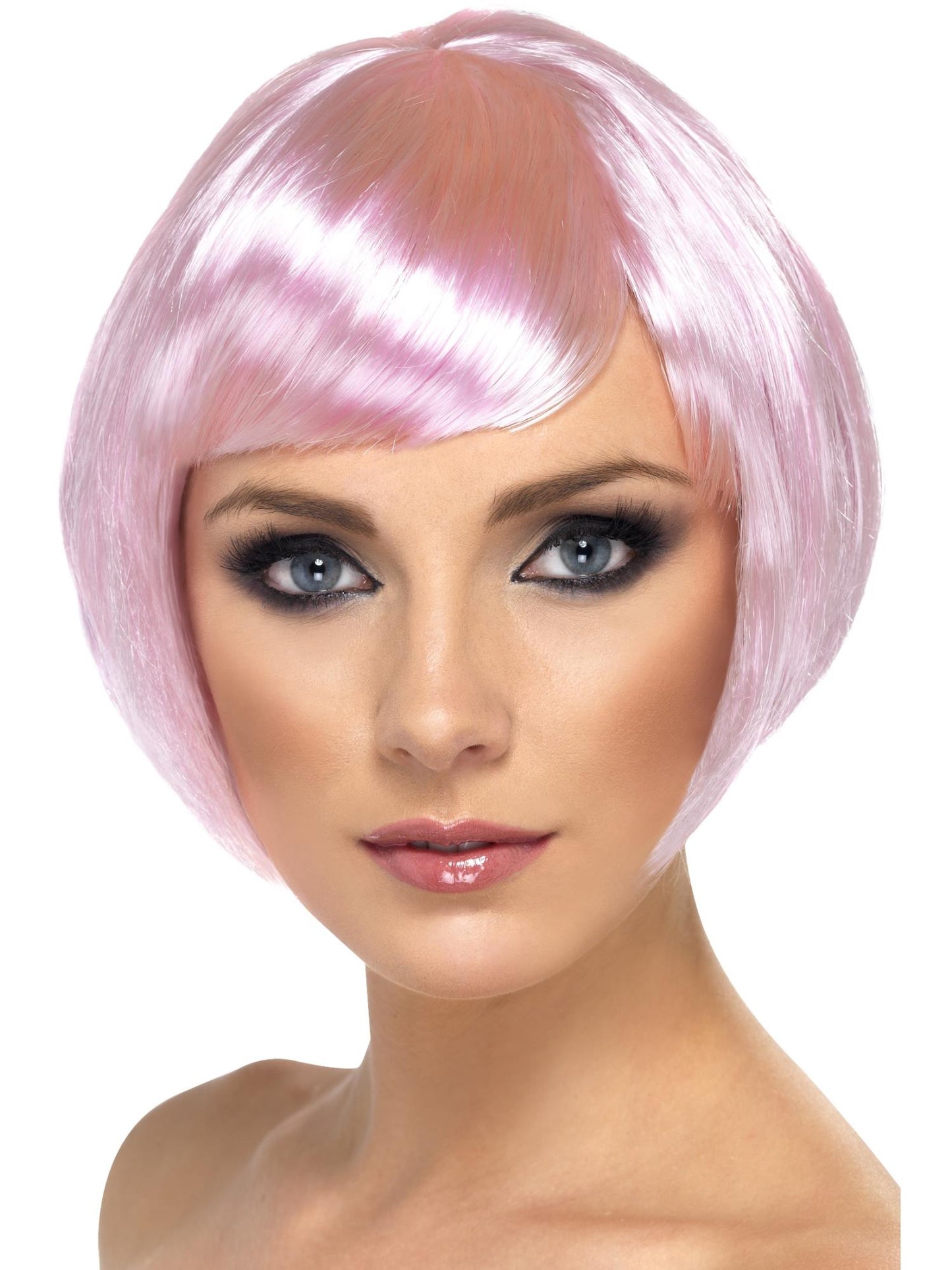 Babe Short Boob Wig with Fringe Wholesale