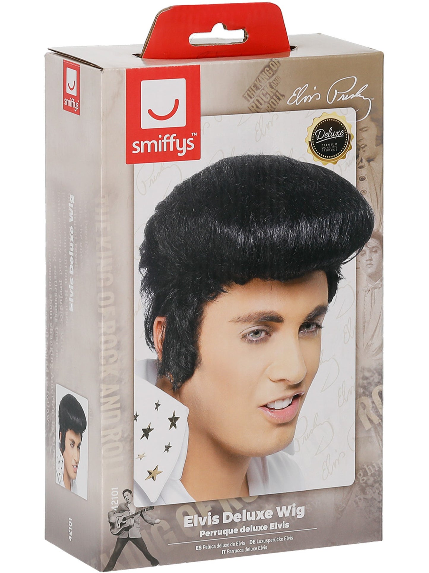 Elvis Deluxe Wig, Black Wholesale