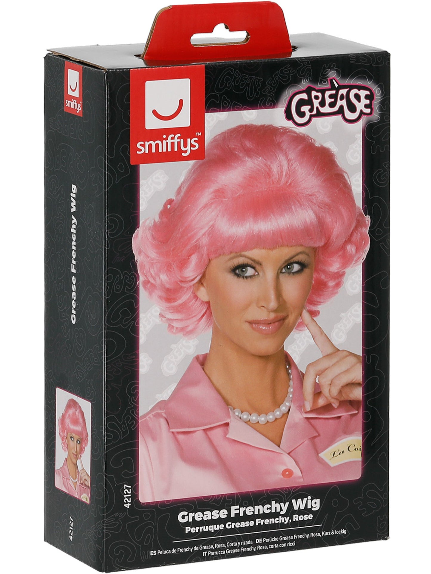 Grease Frenchy Wig, Pink Wholesale