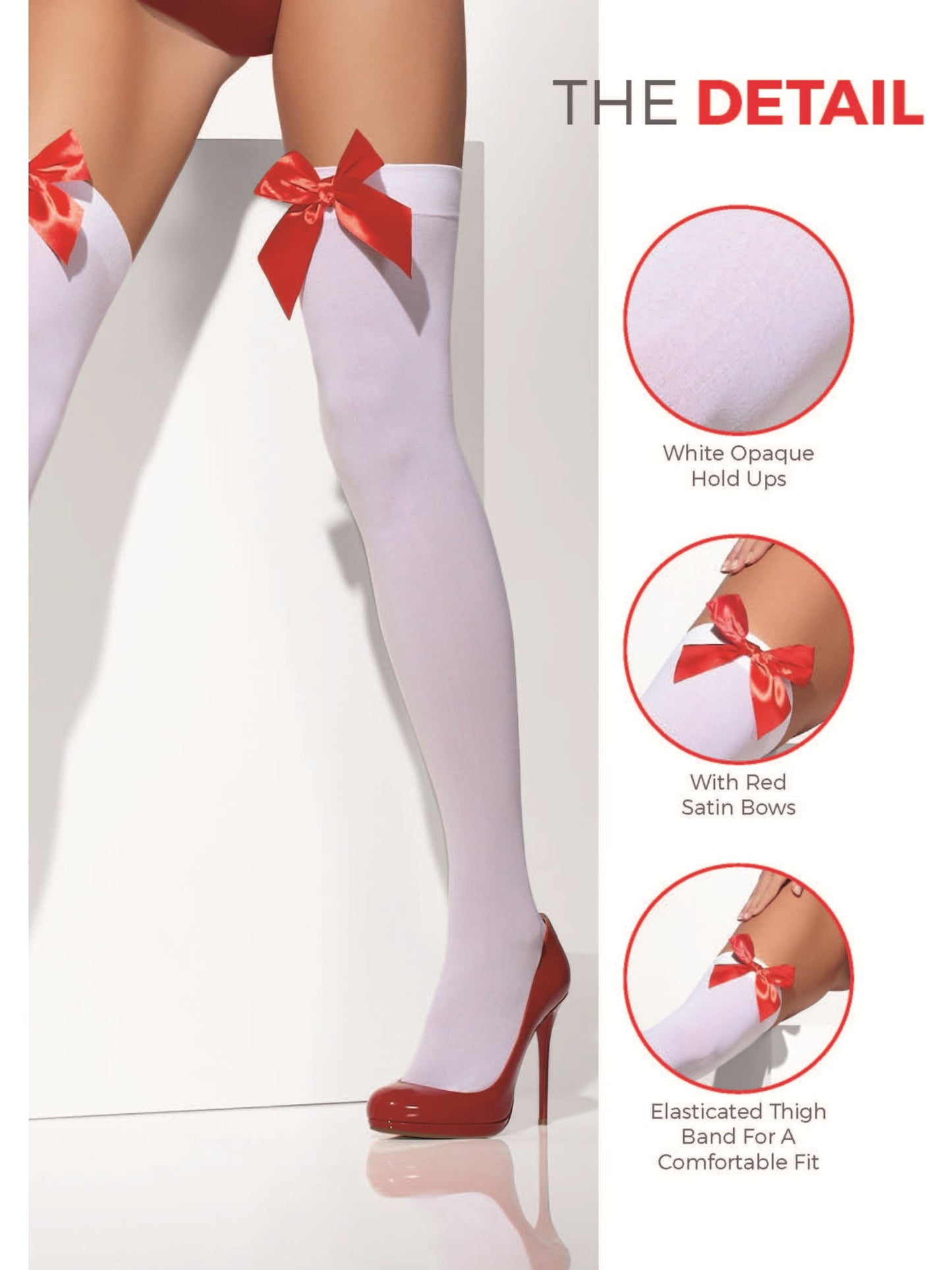 Opaque Hold-Ups, White Wholesale