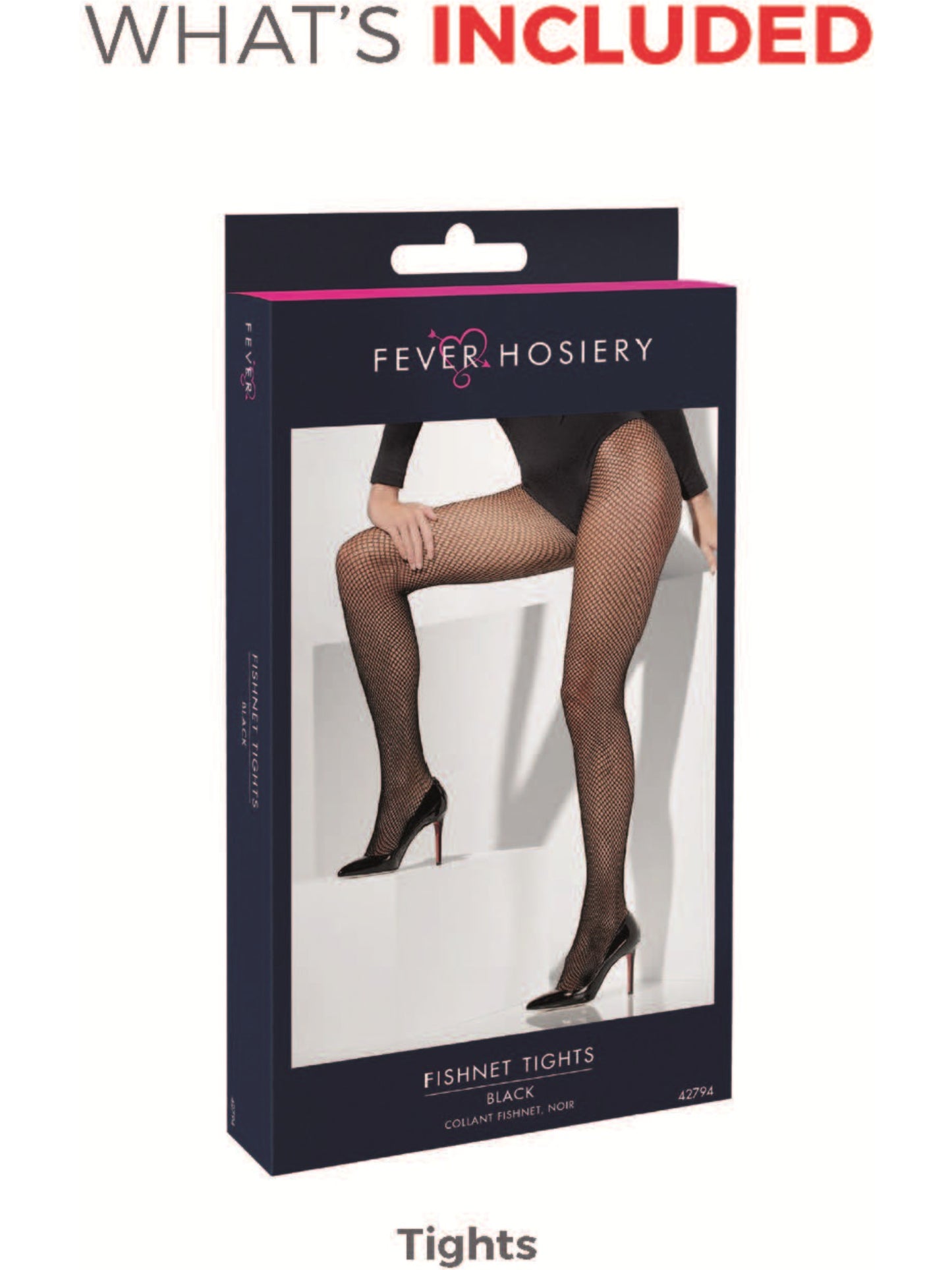 Fishnet Tights, Black Wholesale