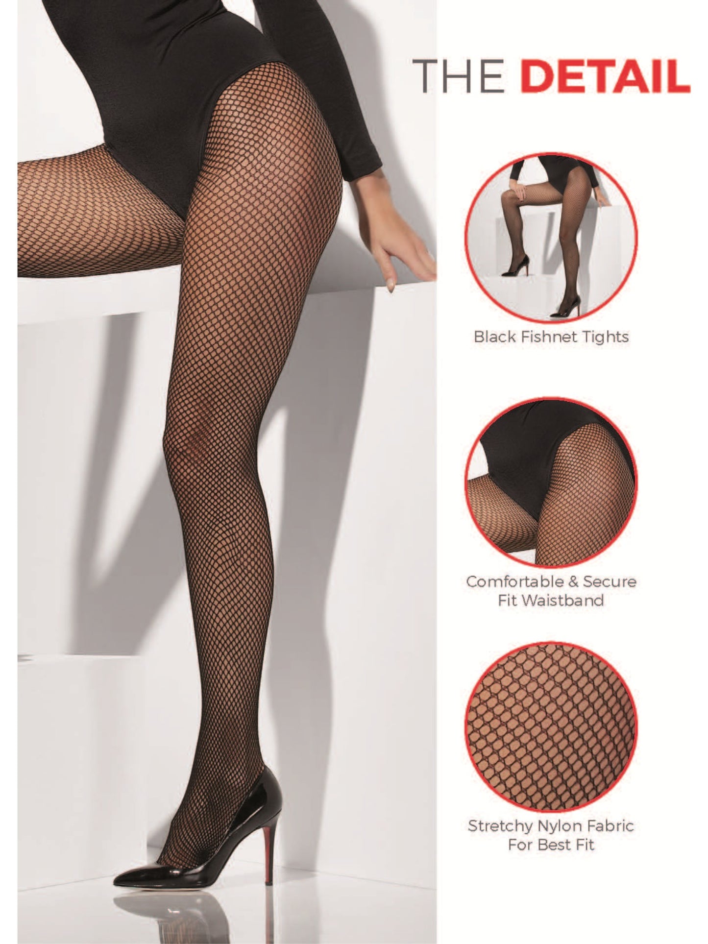 Fishnet Tights, Black Wholesale