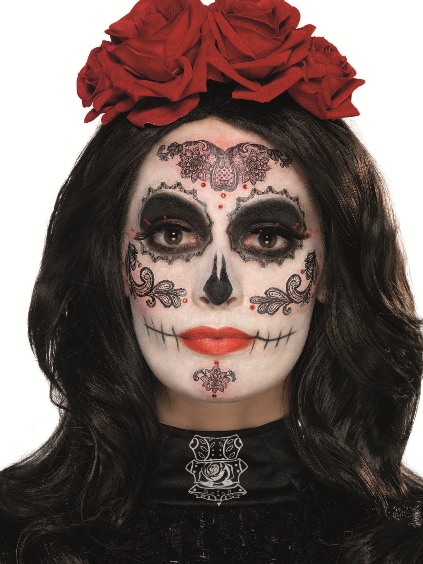 Smiffys Make-Up FX, DOTD Glamour Kit, Grease, Blac Wholesale
