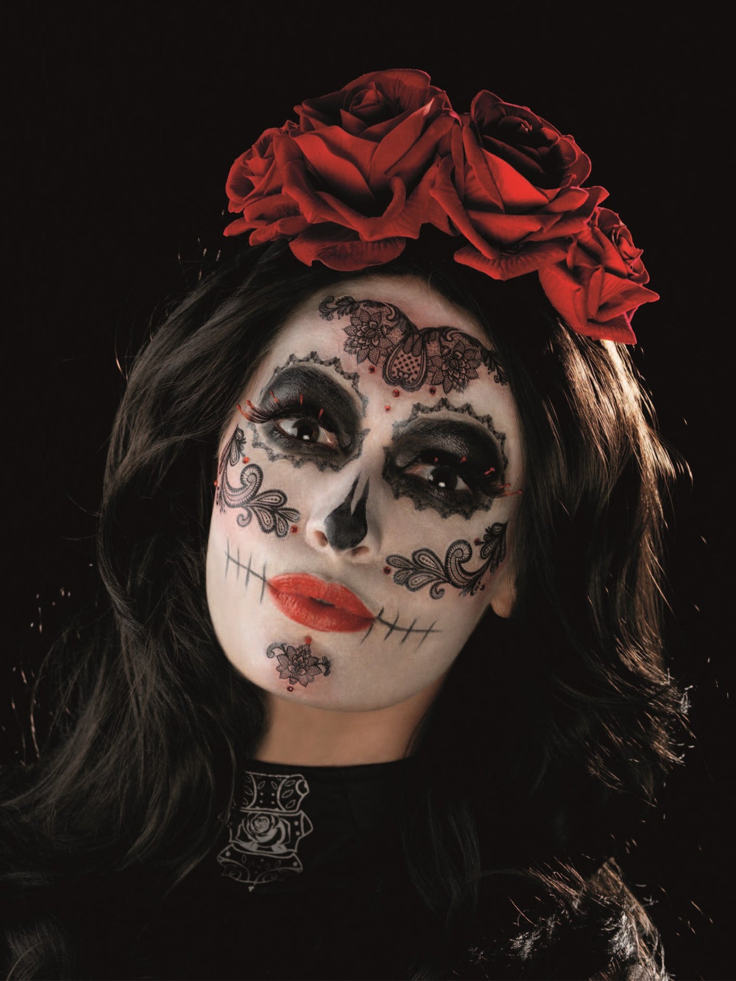 Smiffys Make-Up FX, DOTD Glamour Kit, Grease, Blac Wholesale