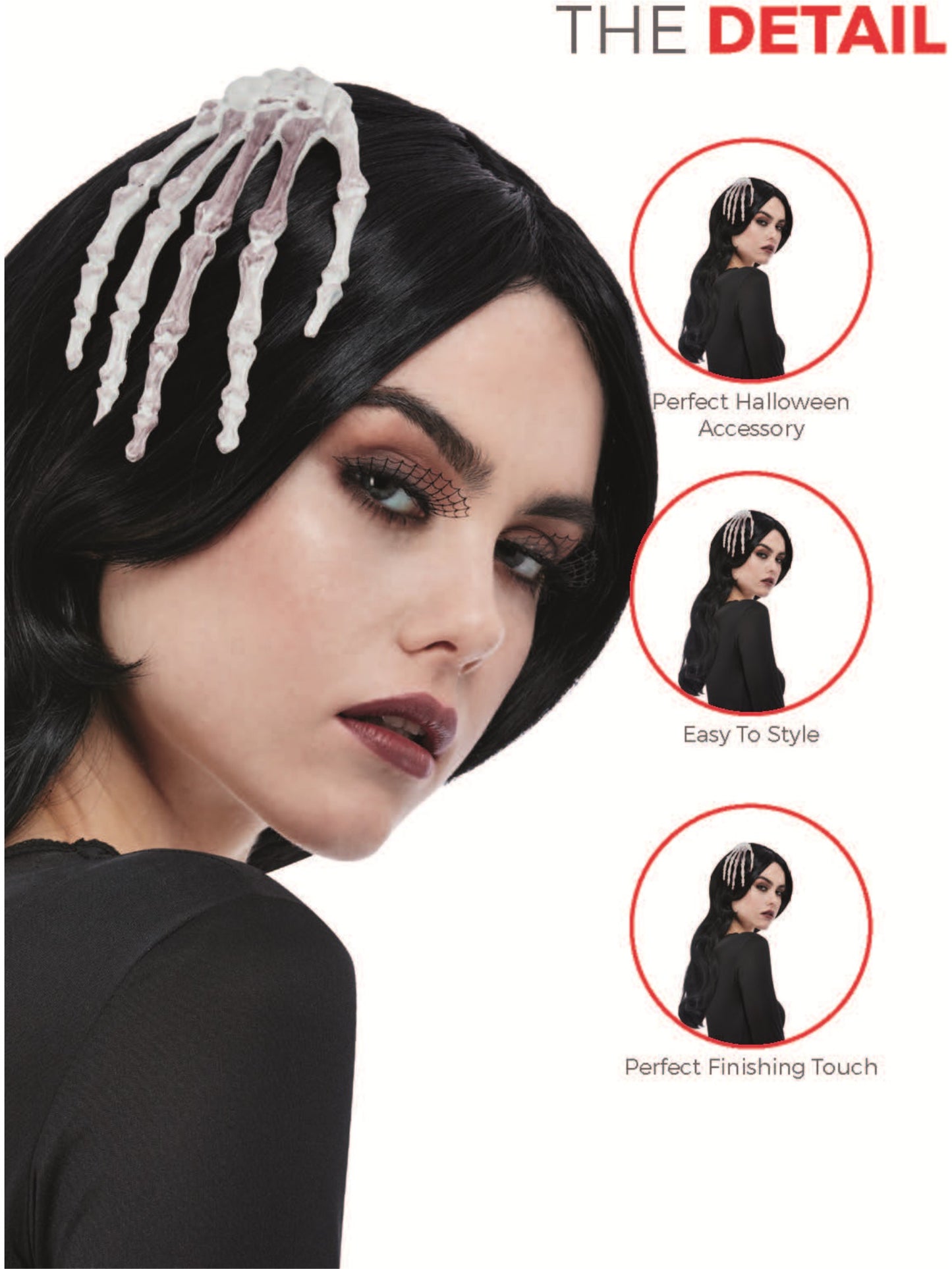Skeleton Hand Hair Clip Wholesale
