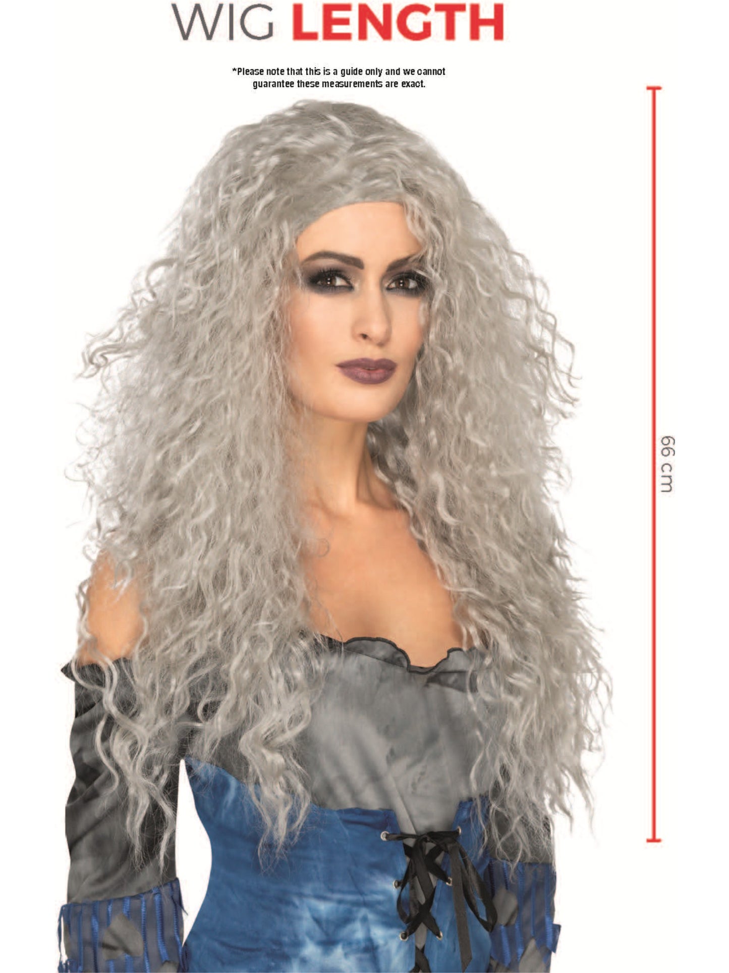 Banshee Wig, Grey Wholesale