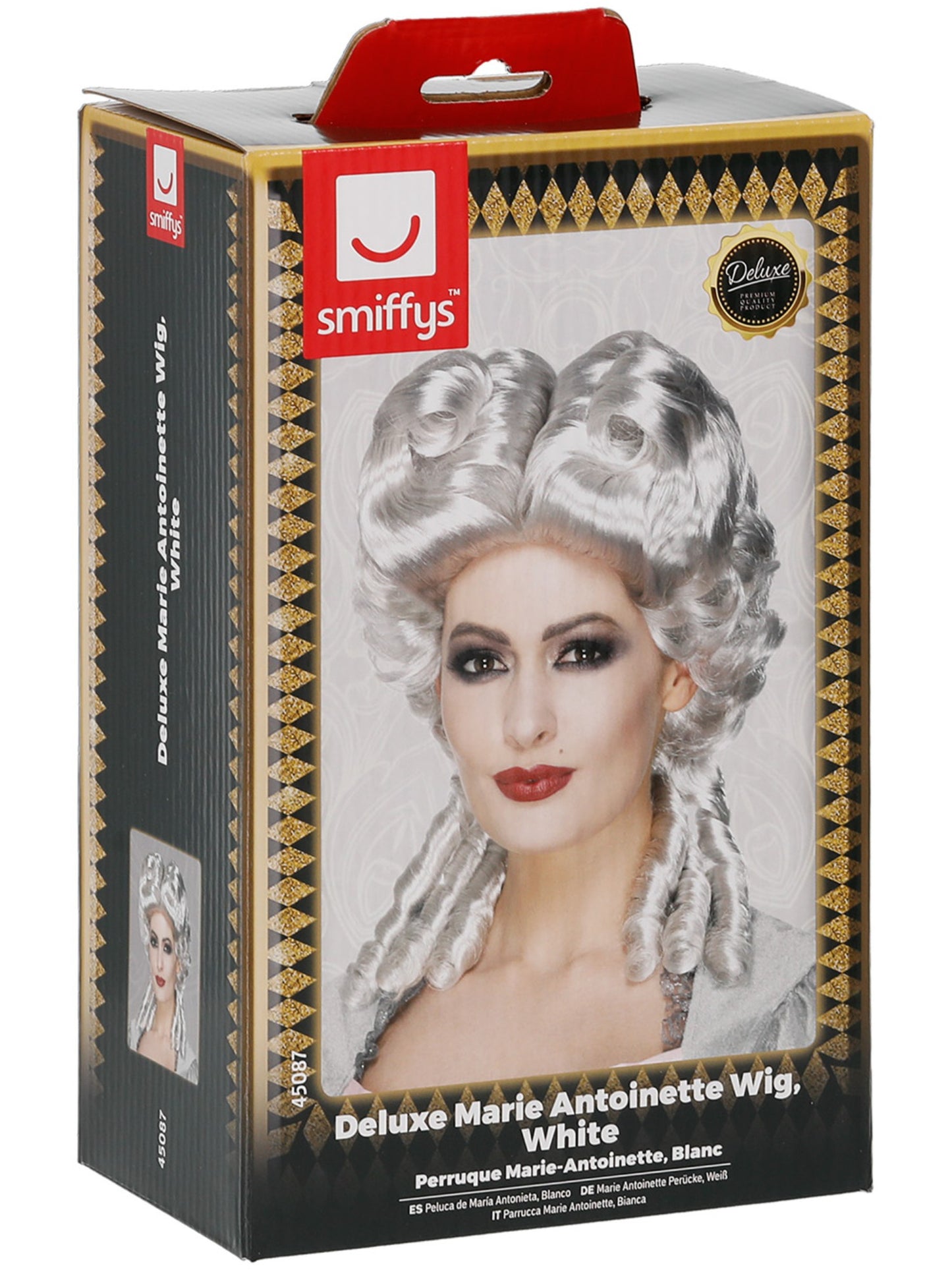 Deluxe Marie Antoinette Wig, White Wholesale