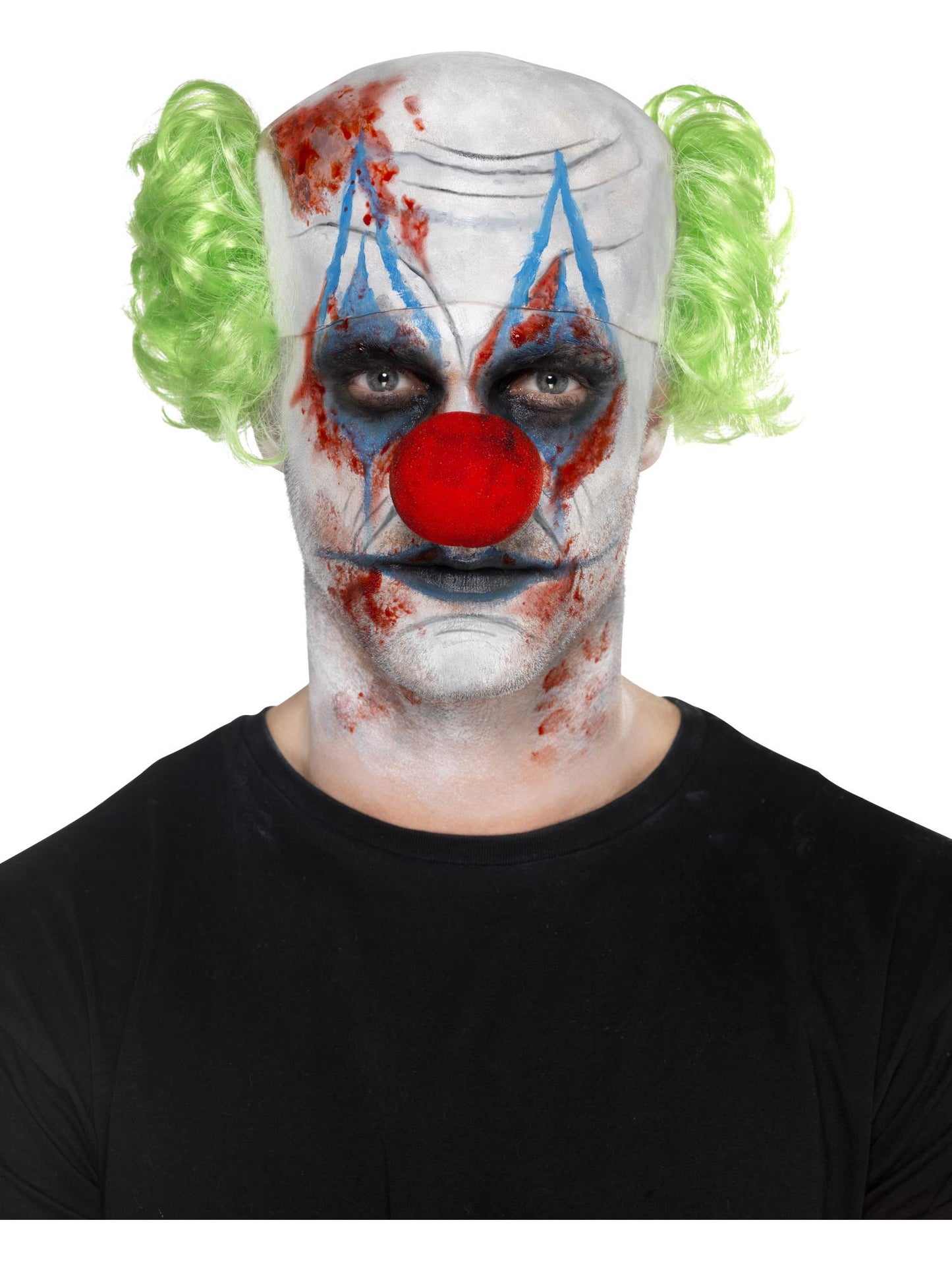 Smiffys Make-Up FX, Sinister Clown Kit, Aqua, Mult Wholesale