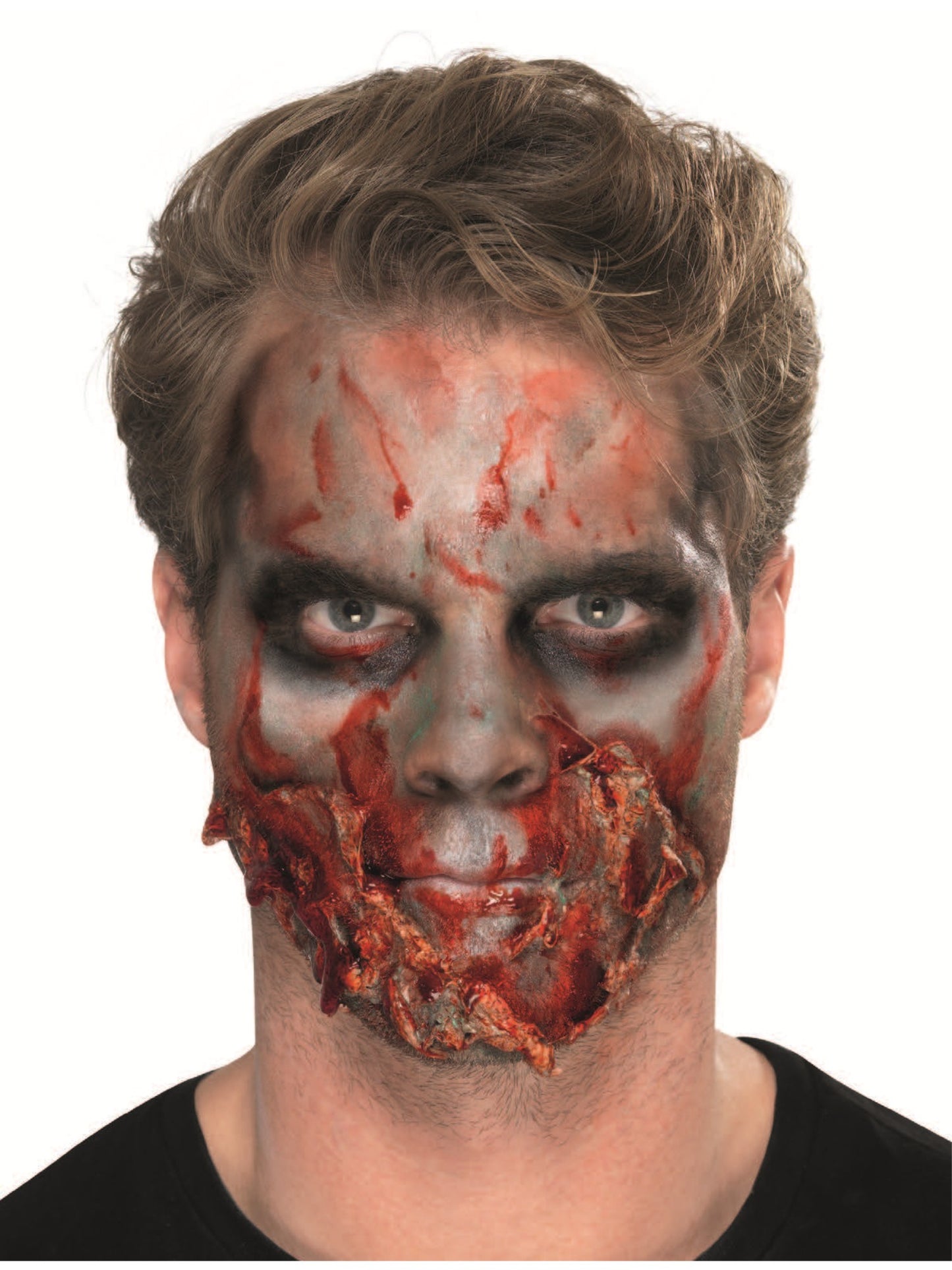 Smiffys Make-Up FX, Zombie Powder Dirt Kit, Aqua, Wholesale